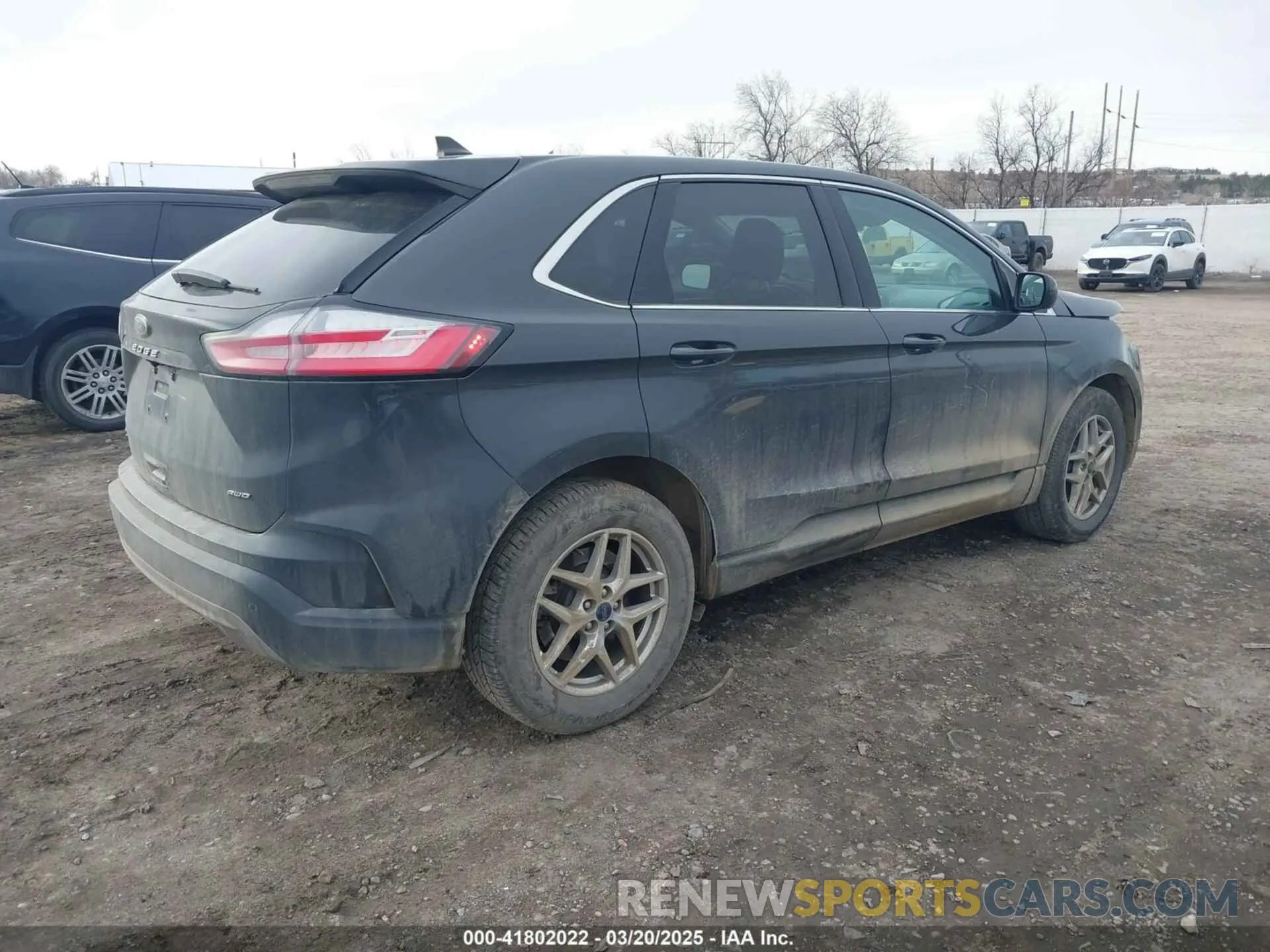 4 fotografías del automóvil dañado 2FMPK4J93MBA05027 FORD EDGE 2021