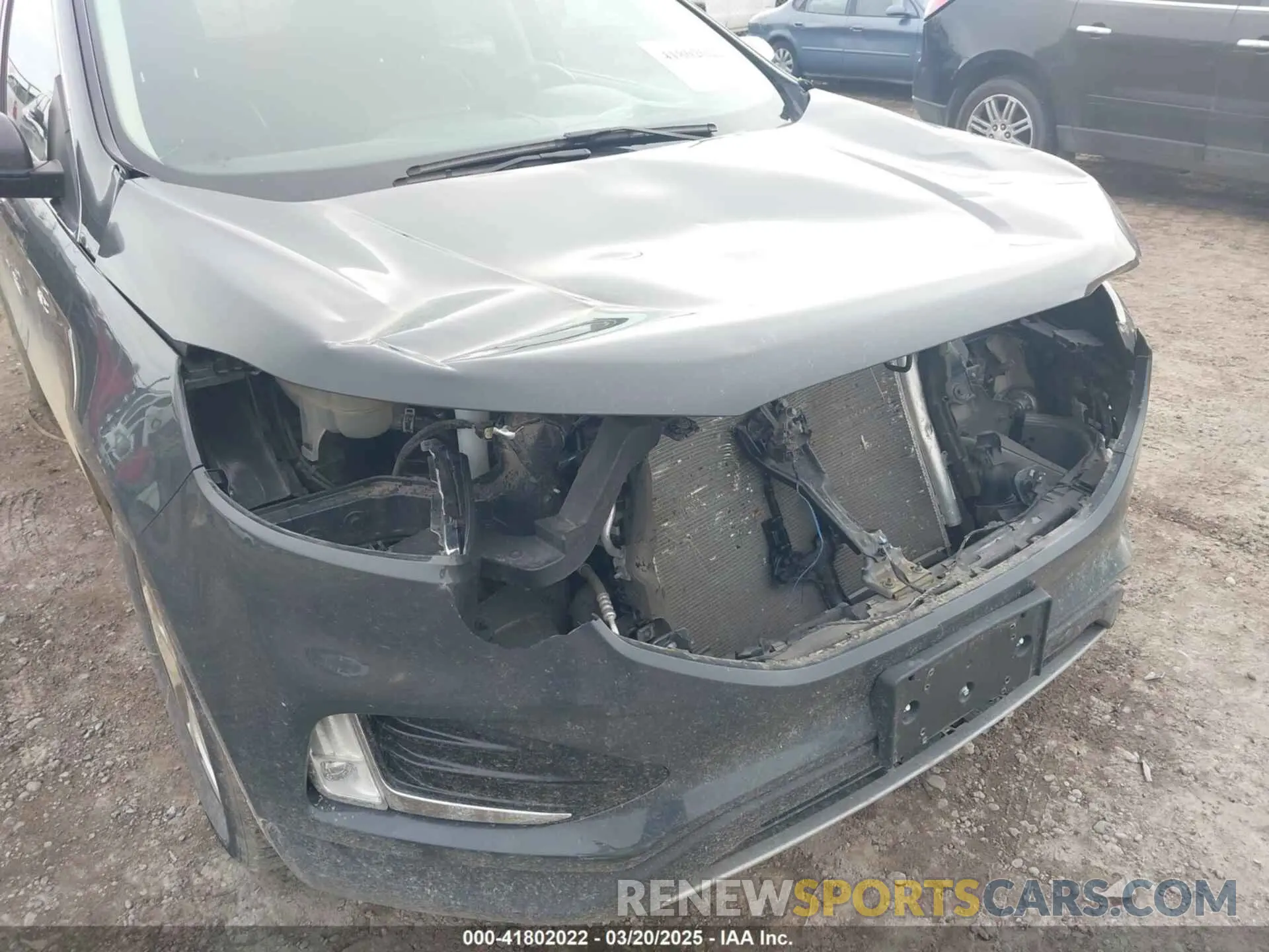 6 fotografías del automóvil dañado 2FMPK4J93MBA05027 FORD EDGE 2021
