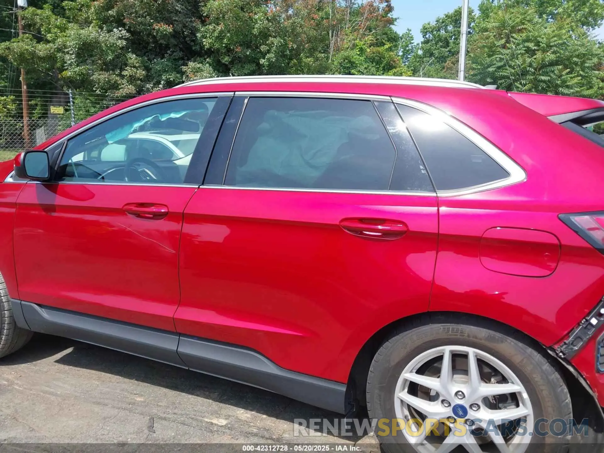 15 fotografías del automóvil dañado 2FMPK4J93MBA36567 FORD EDGE 2021
