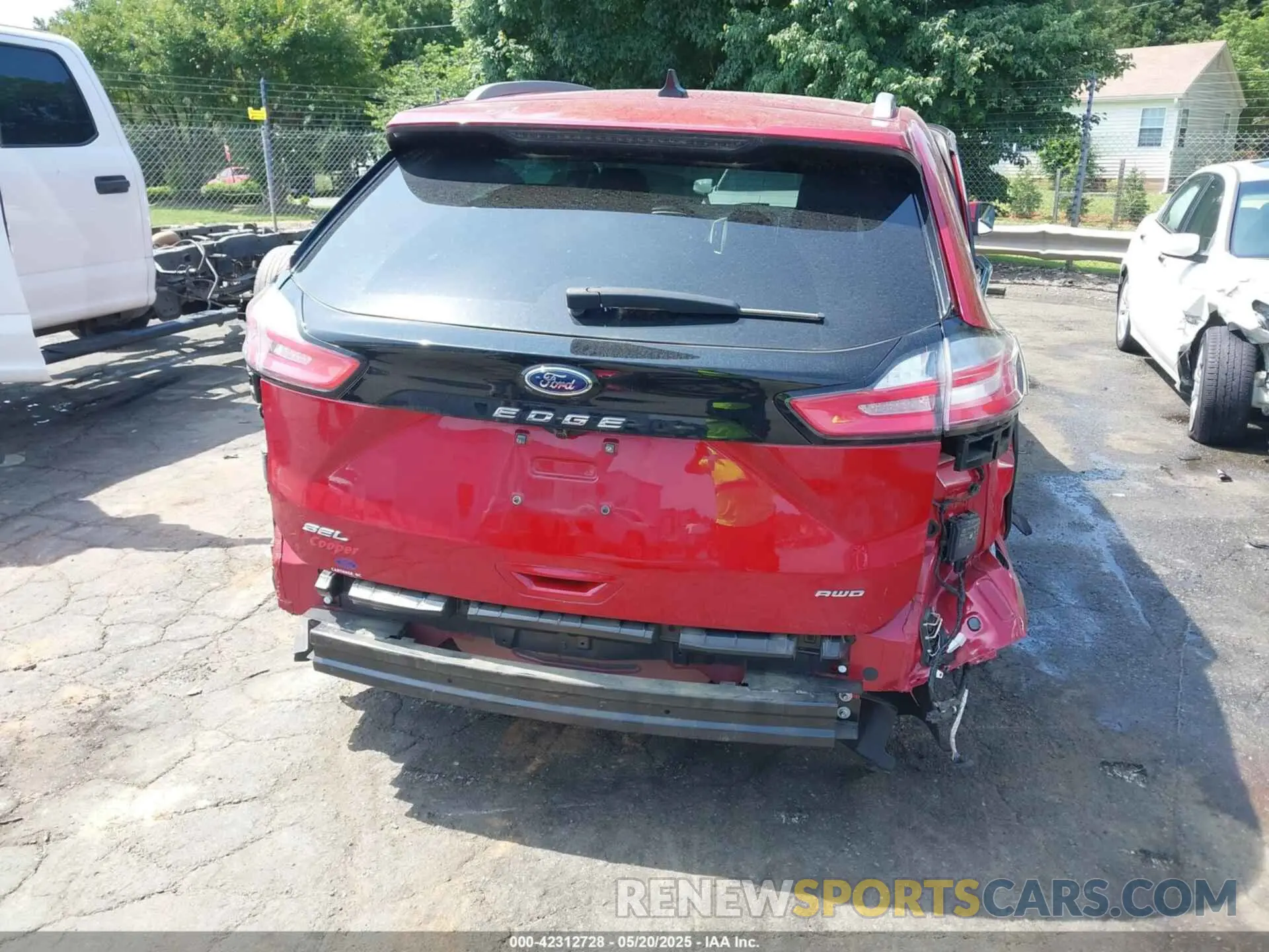 18 fotografías del automóvil dañado 2FMPK4J93MBA36567 FORD EDGE 2021