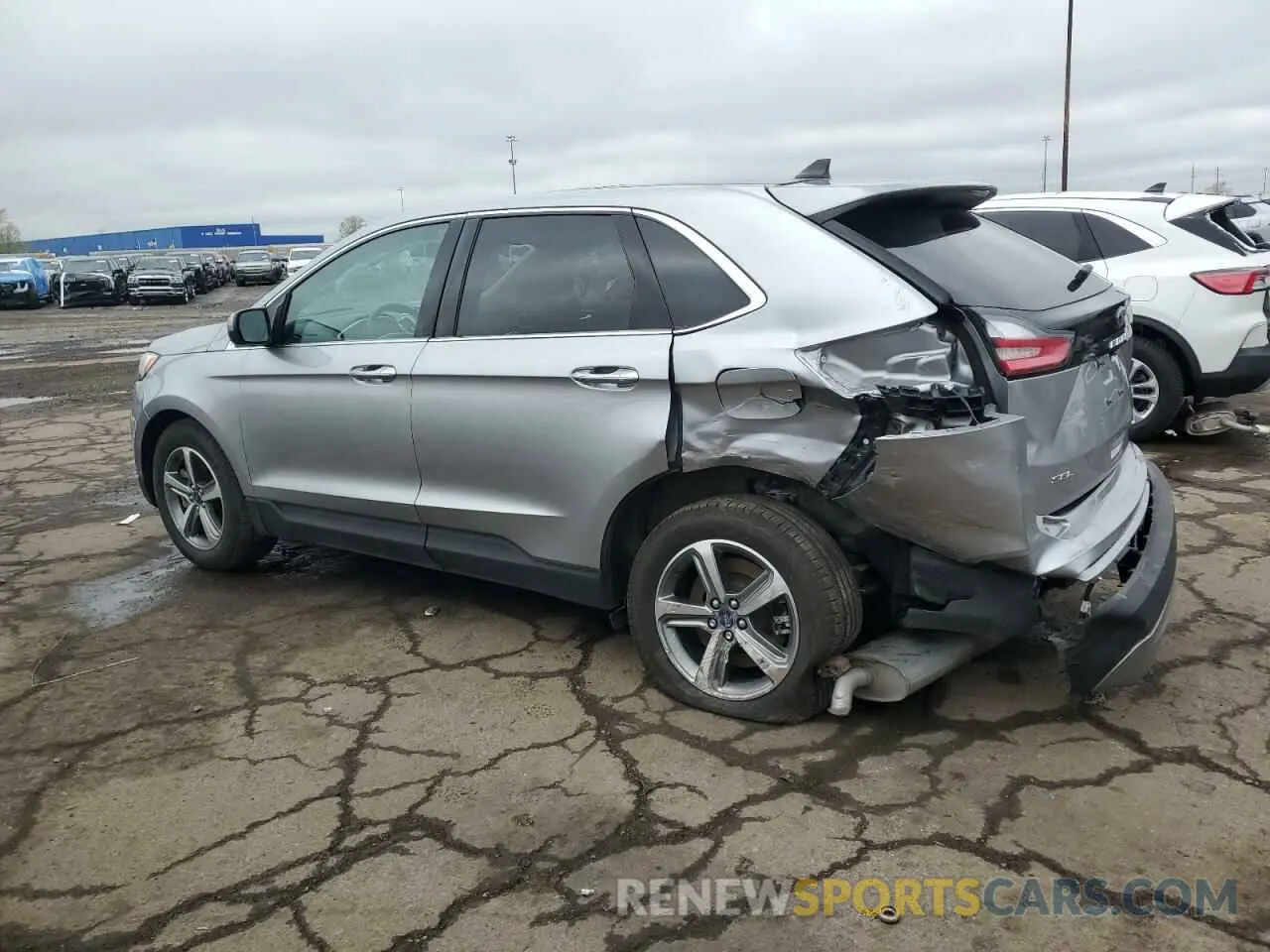 2 fotografías del automóvil dañado 2FMPK4J94MBA33743 FORD EDGE 2021