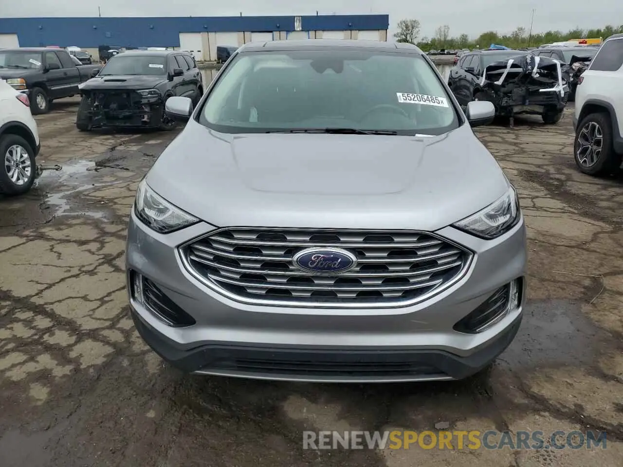 5 fotografías del automóvil dañado 2FMPK4J94MBA33743 FORD EDGE 2021