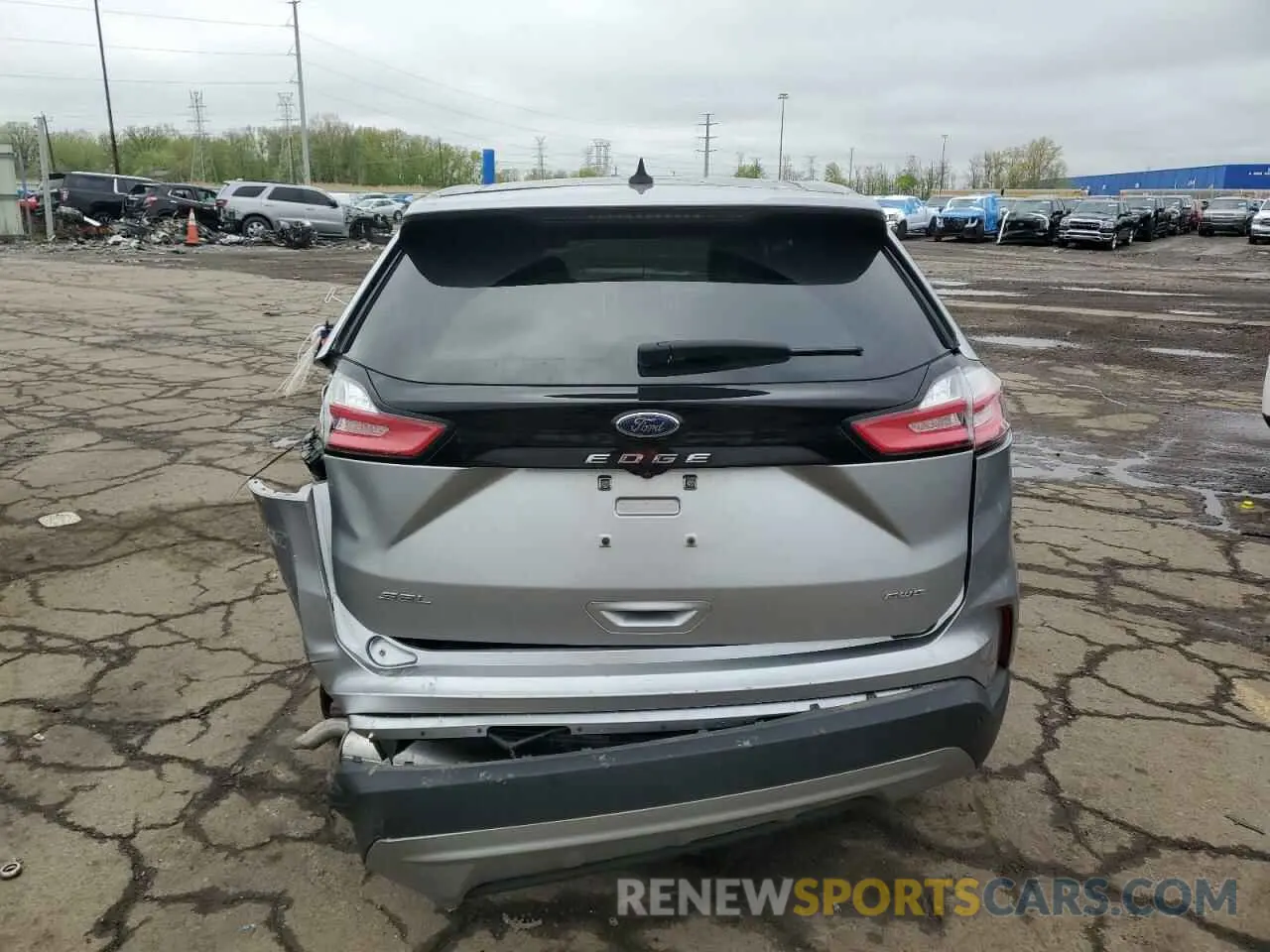 6 fotografías del automóvil dañado 2FMPK4J94MBA33743 FORD EDGE 2021