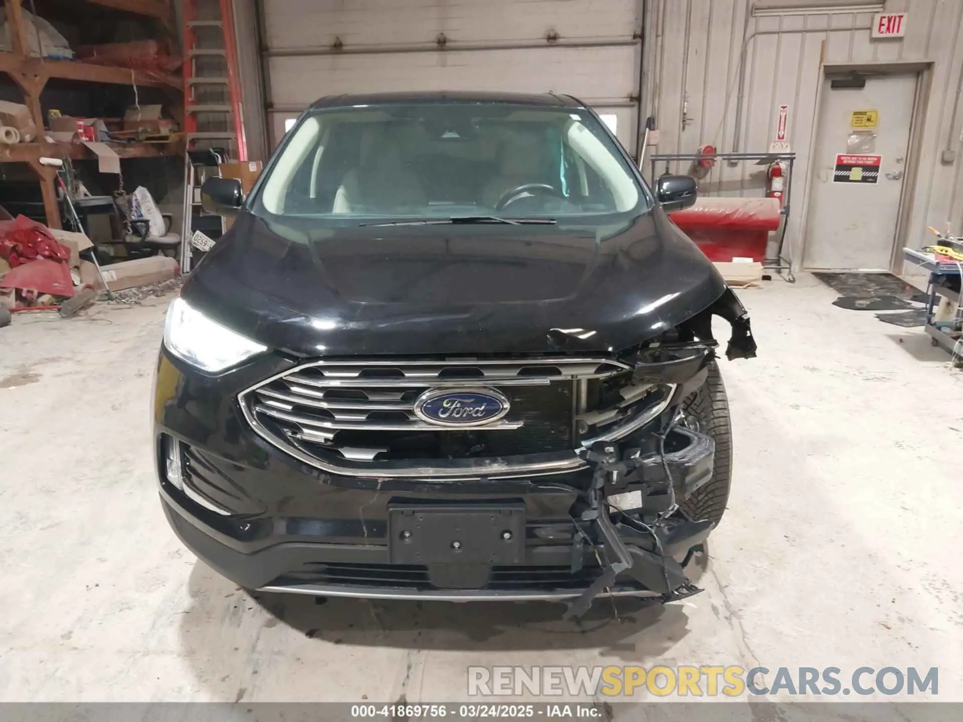 12 fotografías del automóvil dañado 2FMPK4J94MBA40692 FORD EDGE 2021