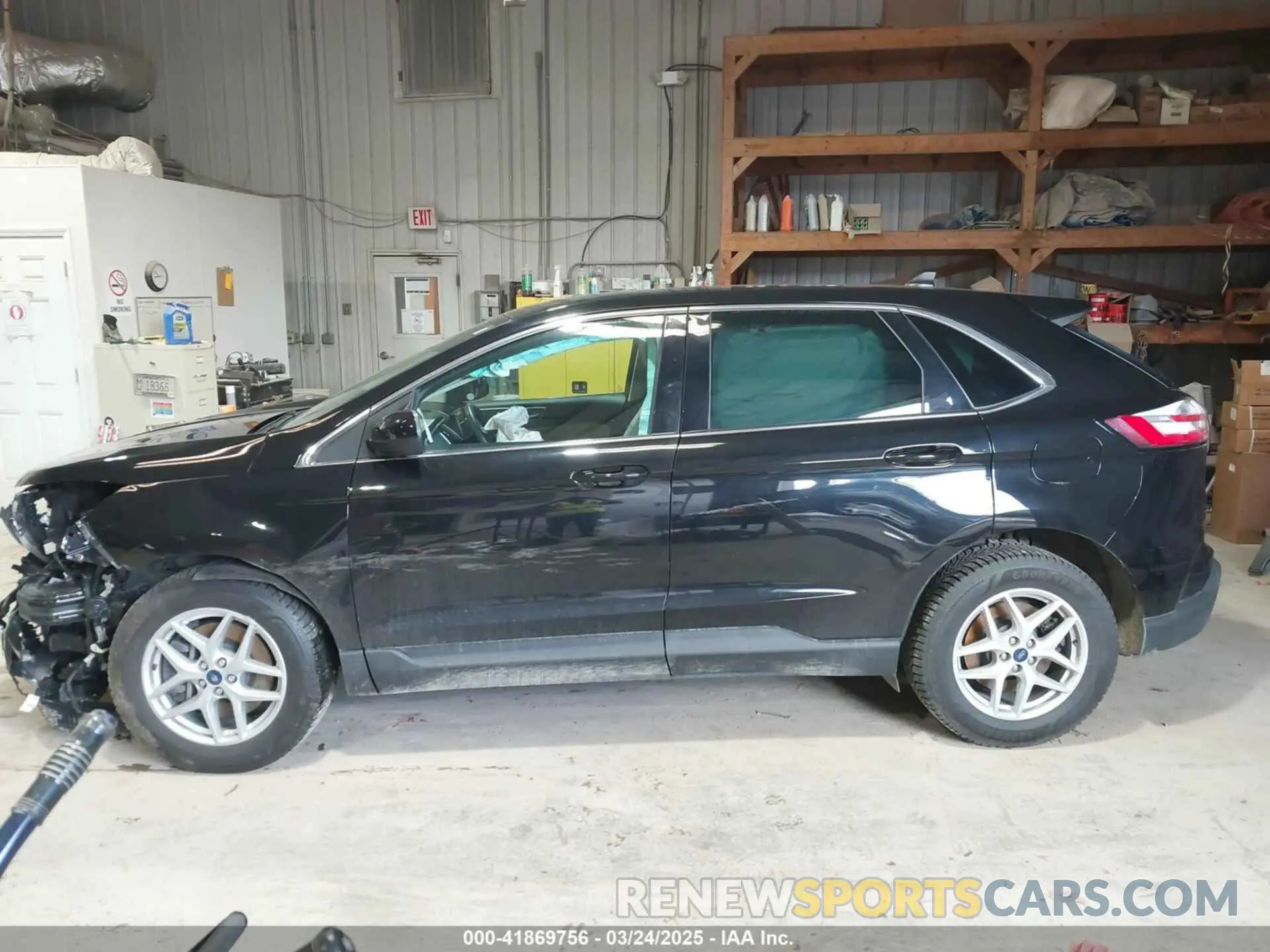 14 fotografías del automóvil dañado 2FMPK4J94MBA40692 FORD EDGE 2021