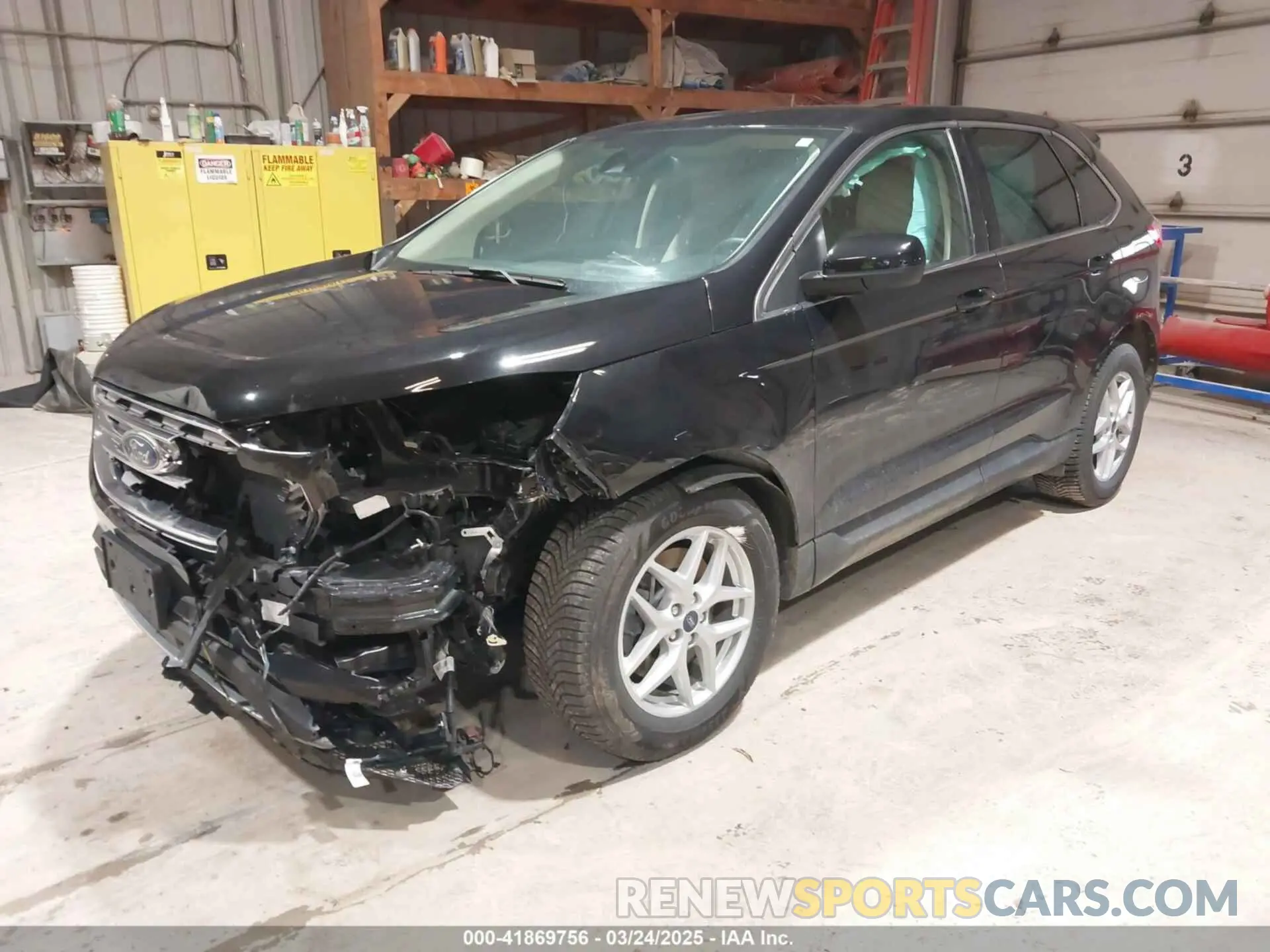 2 fotografías del automóvil dañado 2FMPK4J94MBA40692 FORD EDGE 2021