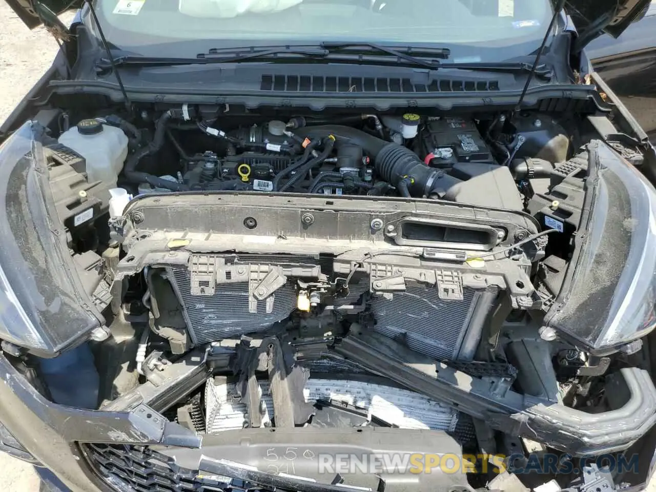 12 fotografías del automóvil dañado 2FMPK4J94MBA44144 FORD EDGE 2021