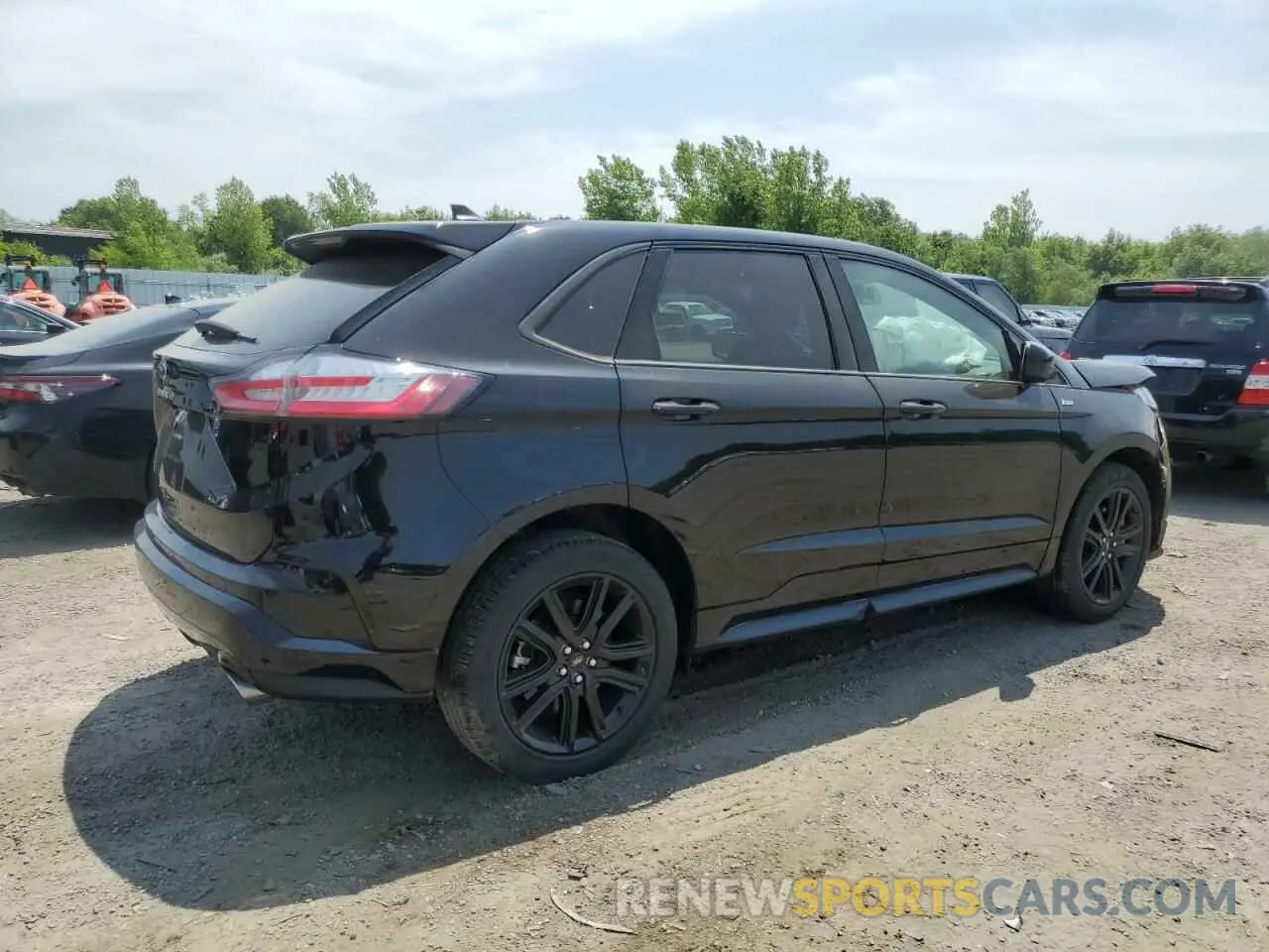3 fotografías del automóvil dañado 2FMPK4J94MBA44144 FORD EDGE 2021