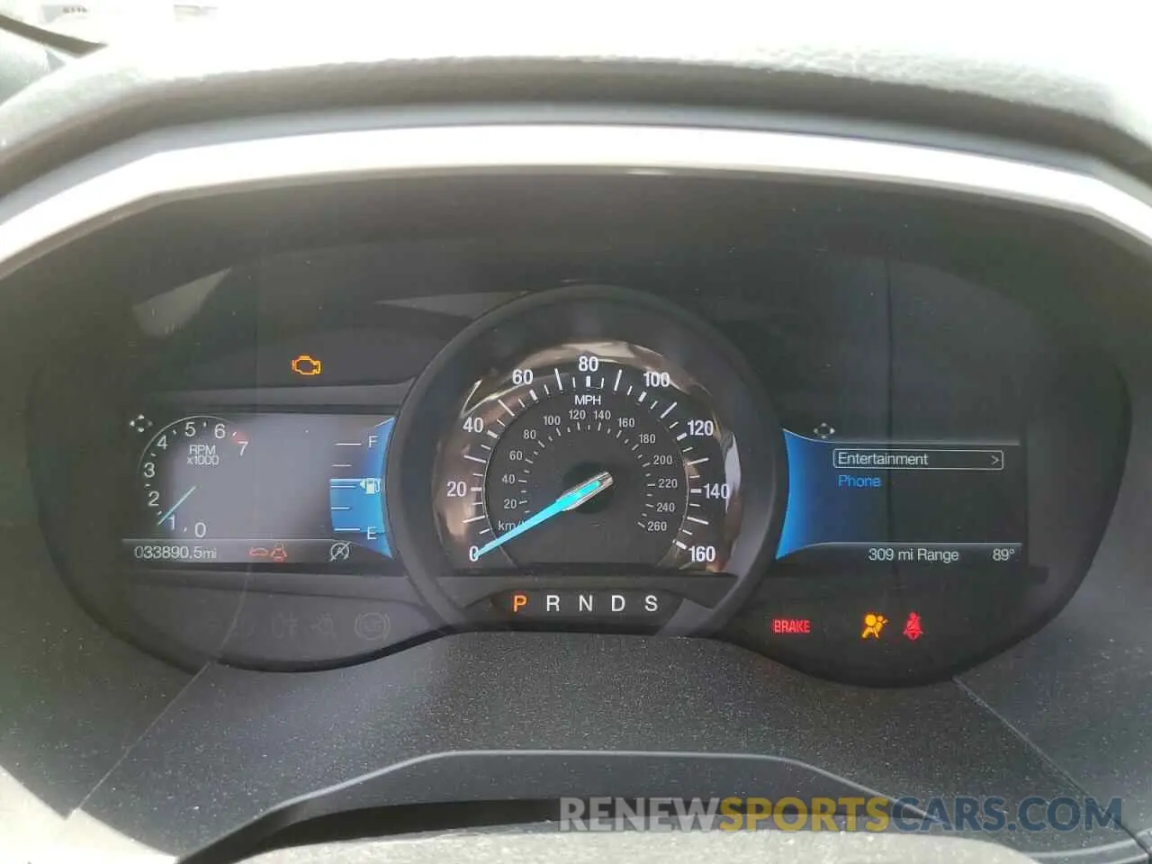 9 fotografías del automóvil dañado 2FMPK4J94MBA44144 FORD EDGE 2021