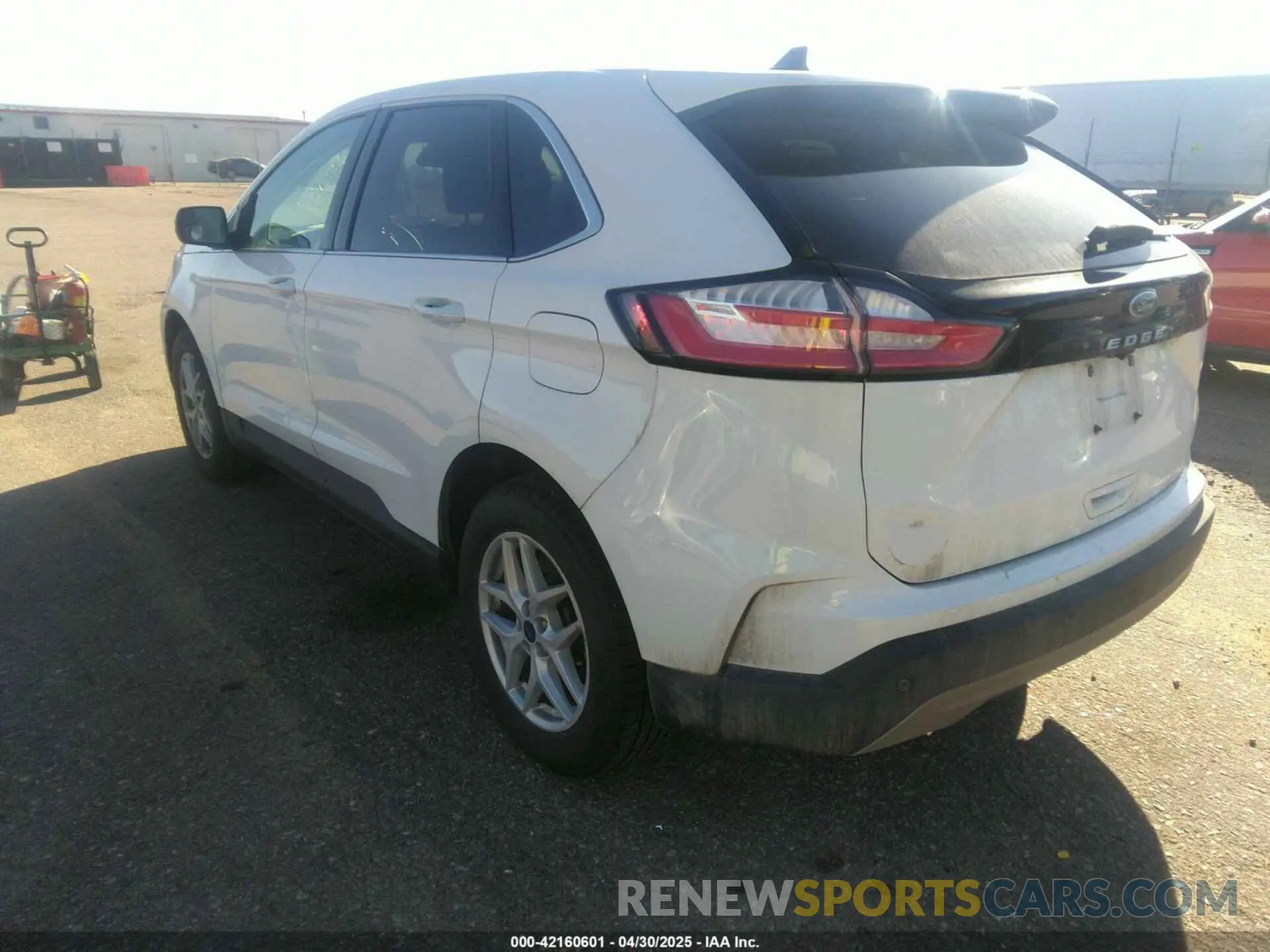 3 fotografías del automóvil dañado 2FMPK4J94MBA50154 FORD EDGE 2021
