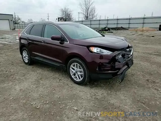 13 fotografías del automóvil dañado 2FMPK4J95MBA03490 FORD EDGE 2021