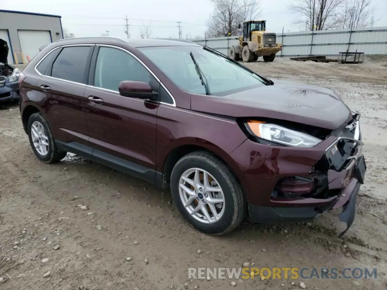 4 fotografías del automóvil dañado 2FMPK4J95MBA03490 FORD EDGE 2021