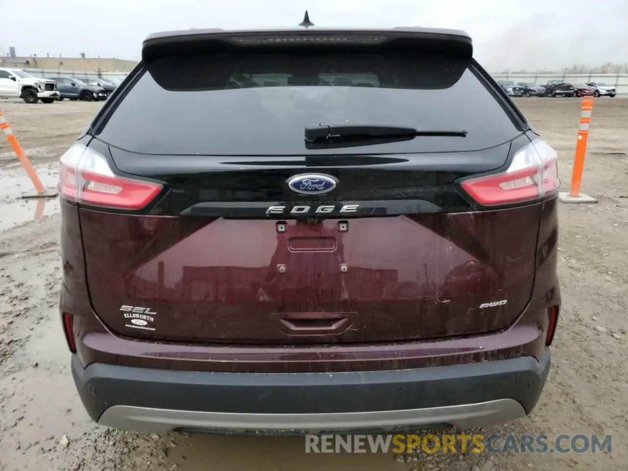 6 fotografías del automóvil dañado 2FMPK4J95MBA03490 FORD EDGE 2021