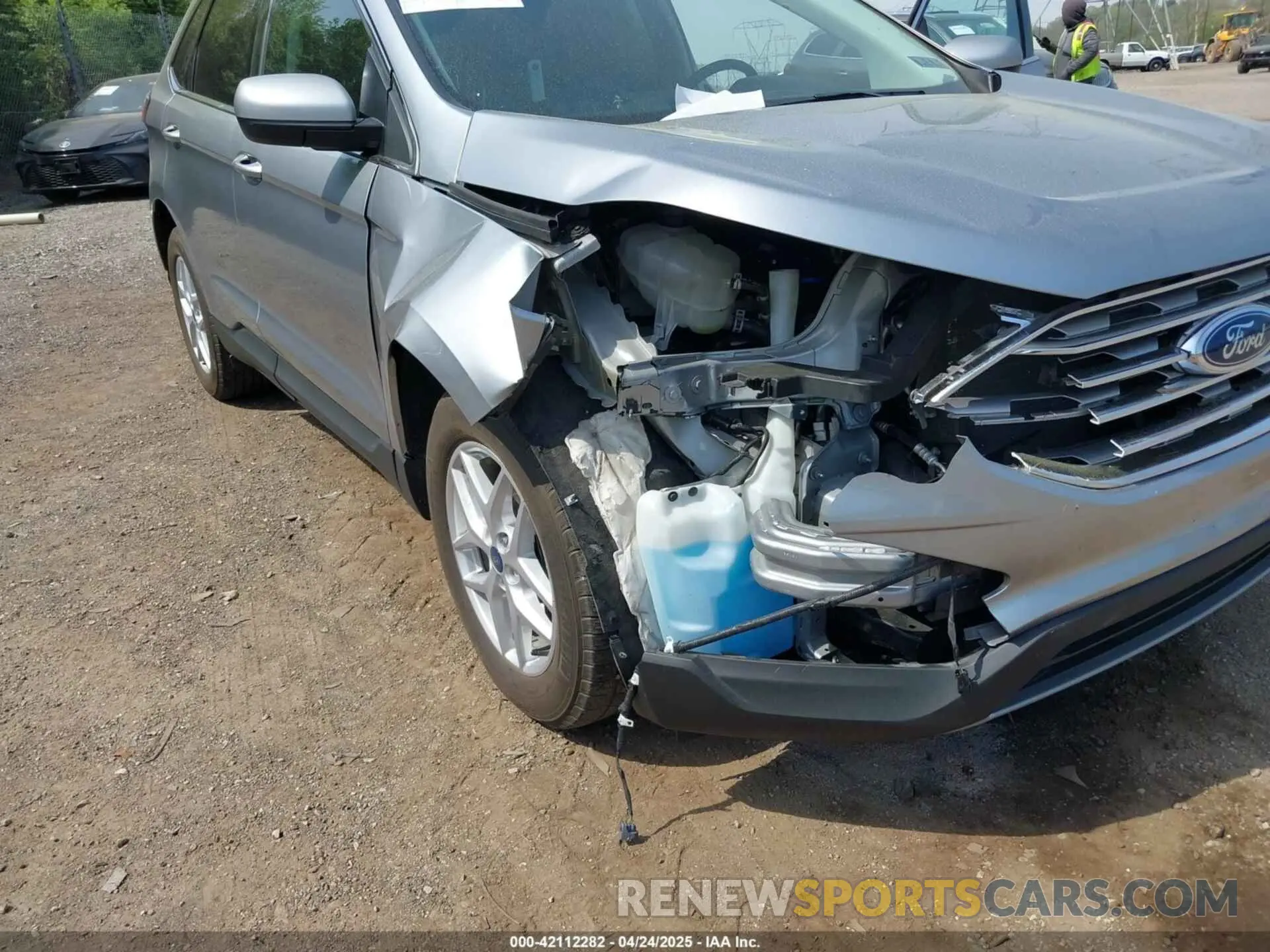 6 fotografías del automóvil dañado 2FMPK4J95MBA03957 FORD EDGE 2021