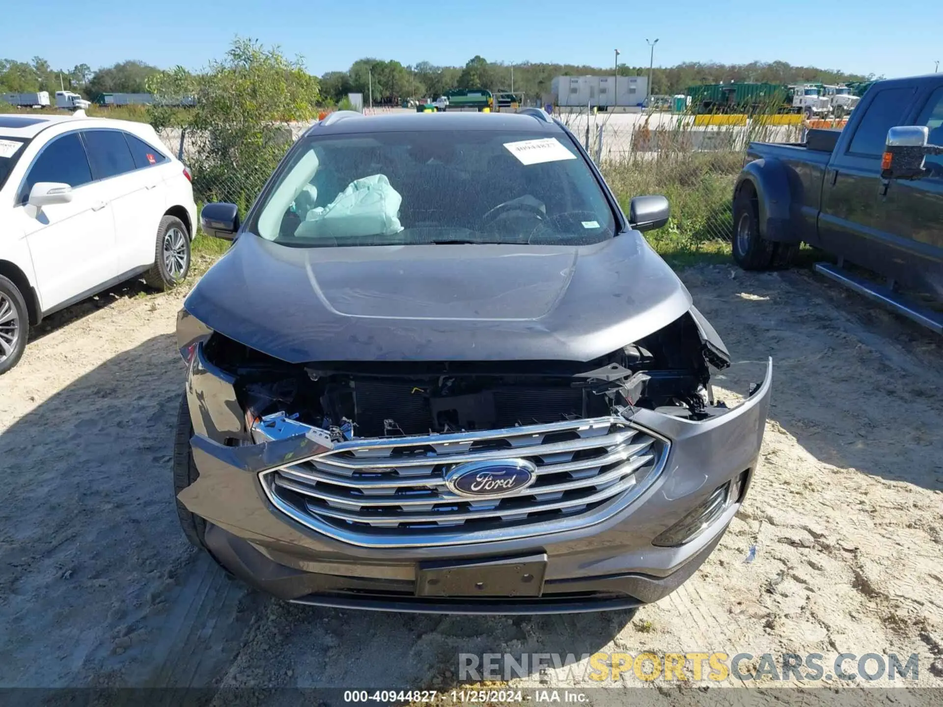 12 fotografías del automóvil dañado 2FMPK4J96MBA05670 FORD EDGE 2021
