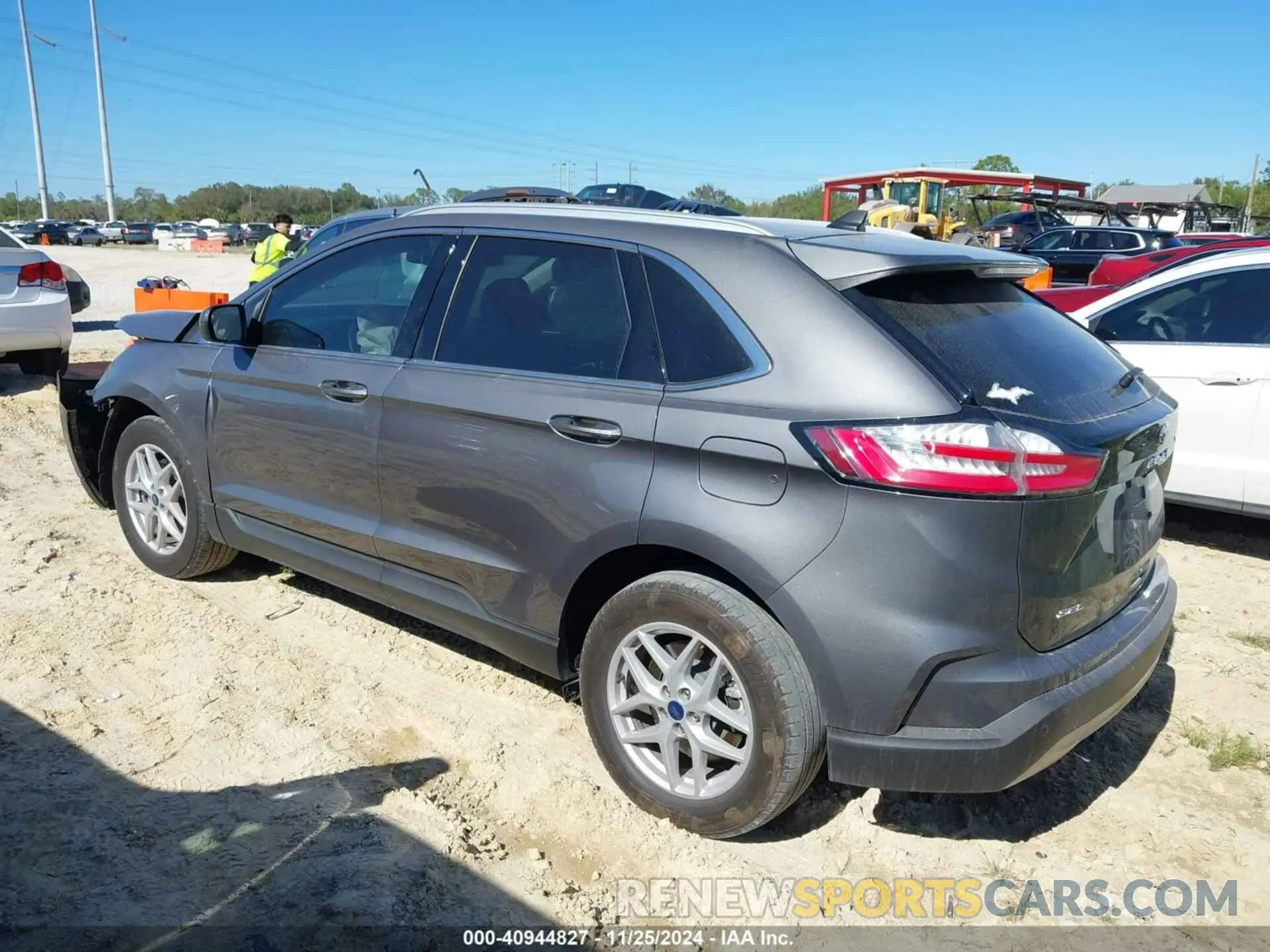 14 fotografías del automóvil dañado 2FMPK4J96MBA05670 FORD EDGE 2021