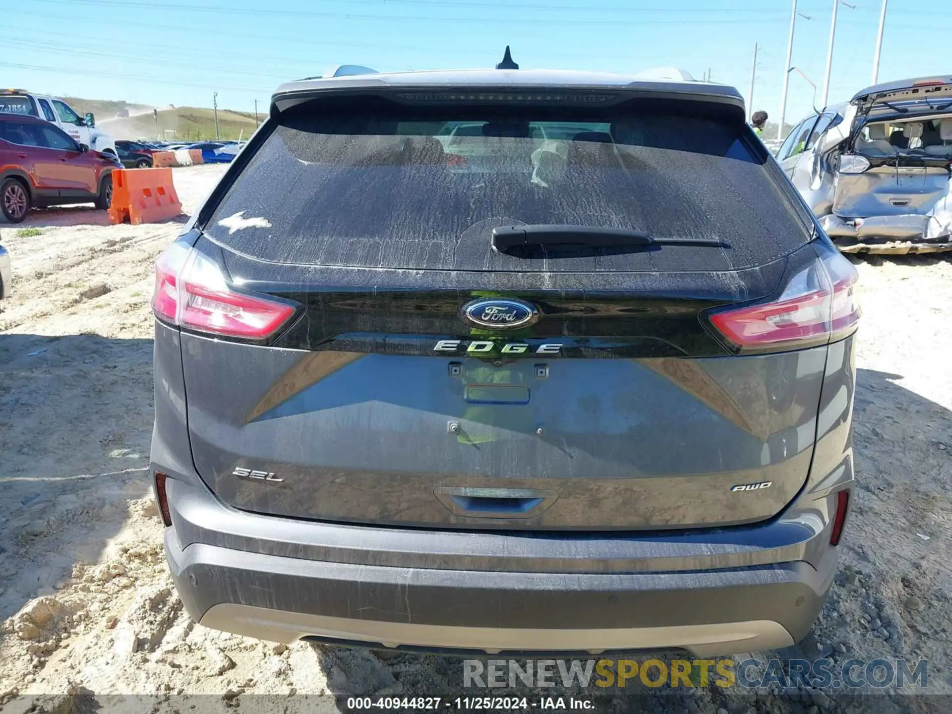 16 fotografías del automóvil dañado 2FMPK4J96MBA05670 FORD EDGE 2021