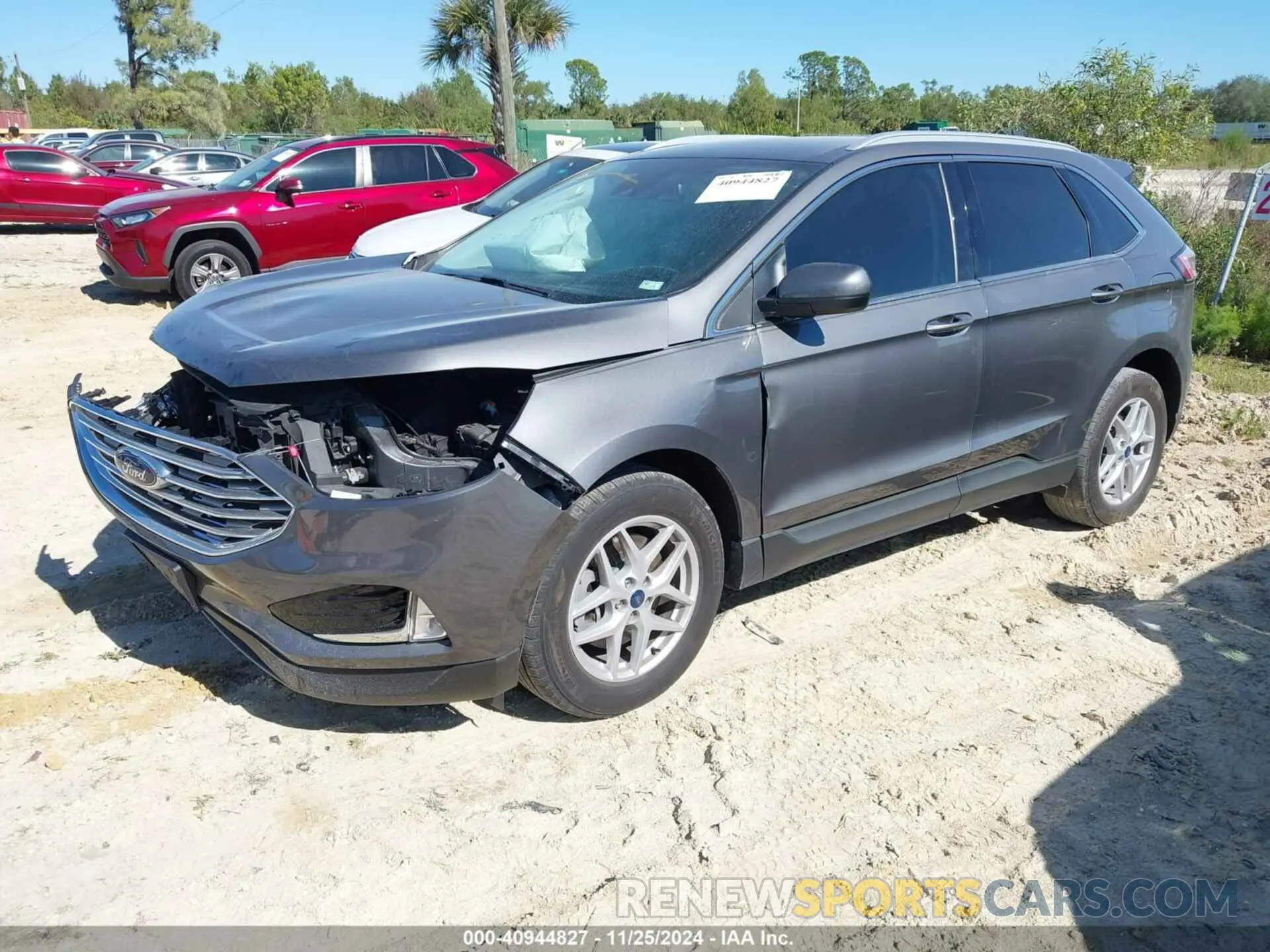 2 fotografías del automóvil dañado 2FMPK4J96MBA05670 FORD EDGE 2021