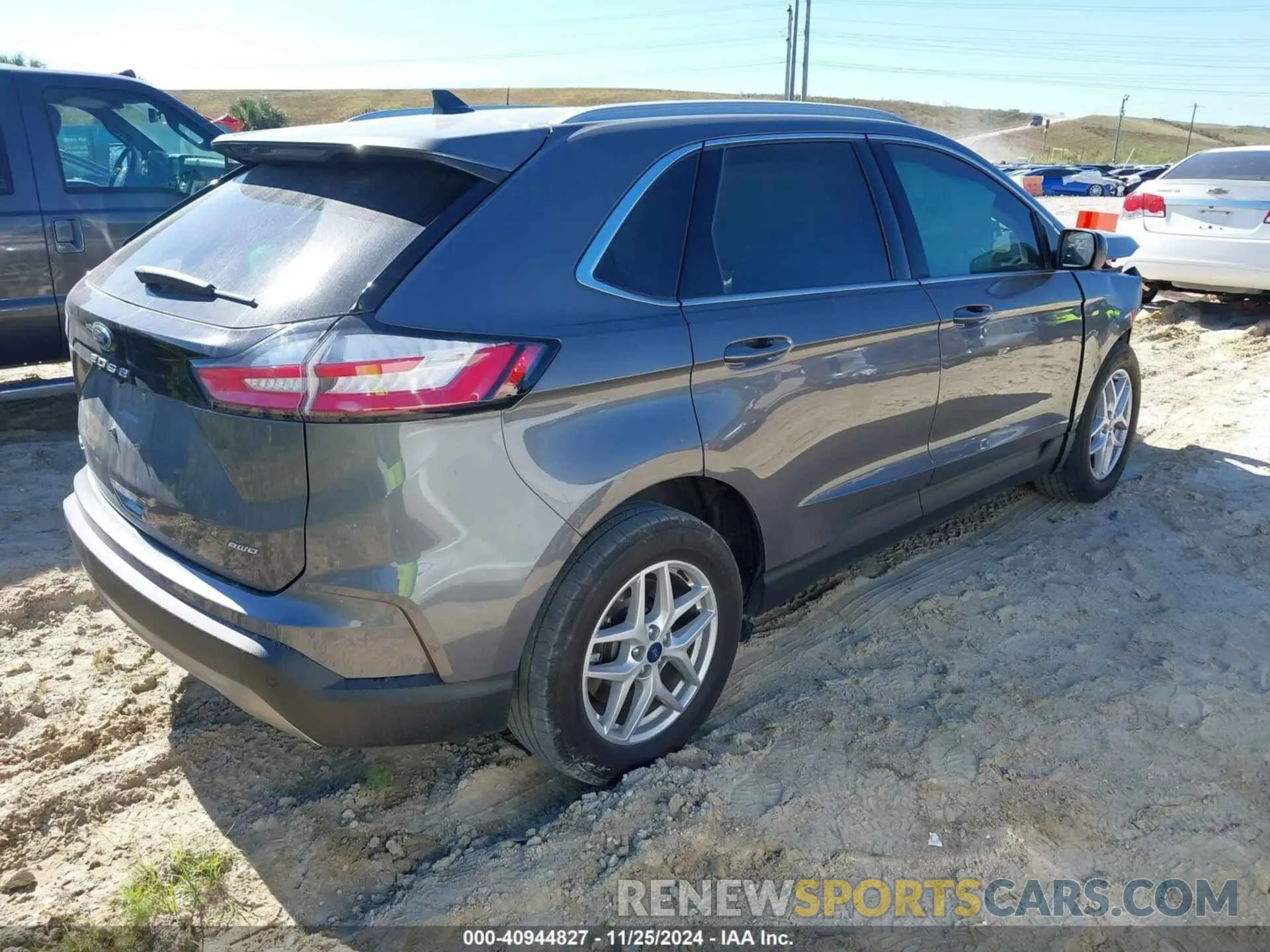 4 fotografías del automóvil dañado 2FMPK4J96MBA05670 FORD EDGE 2021