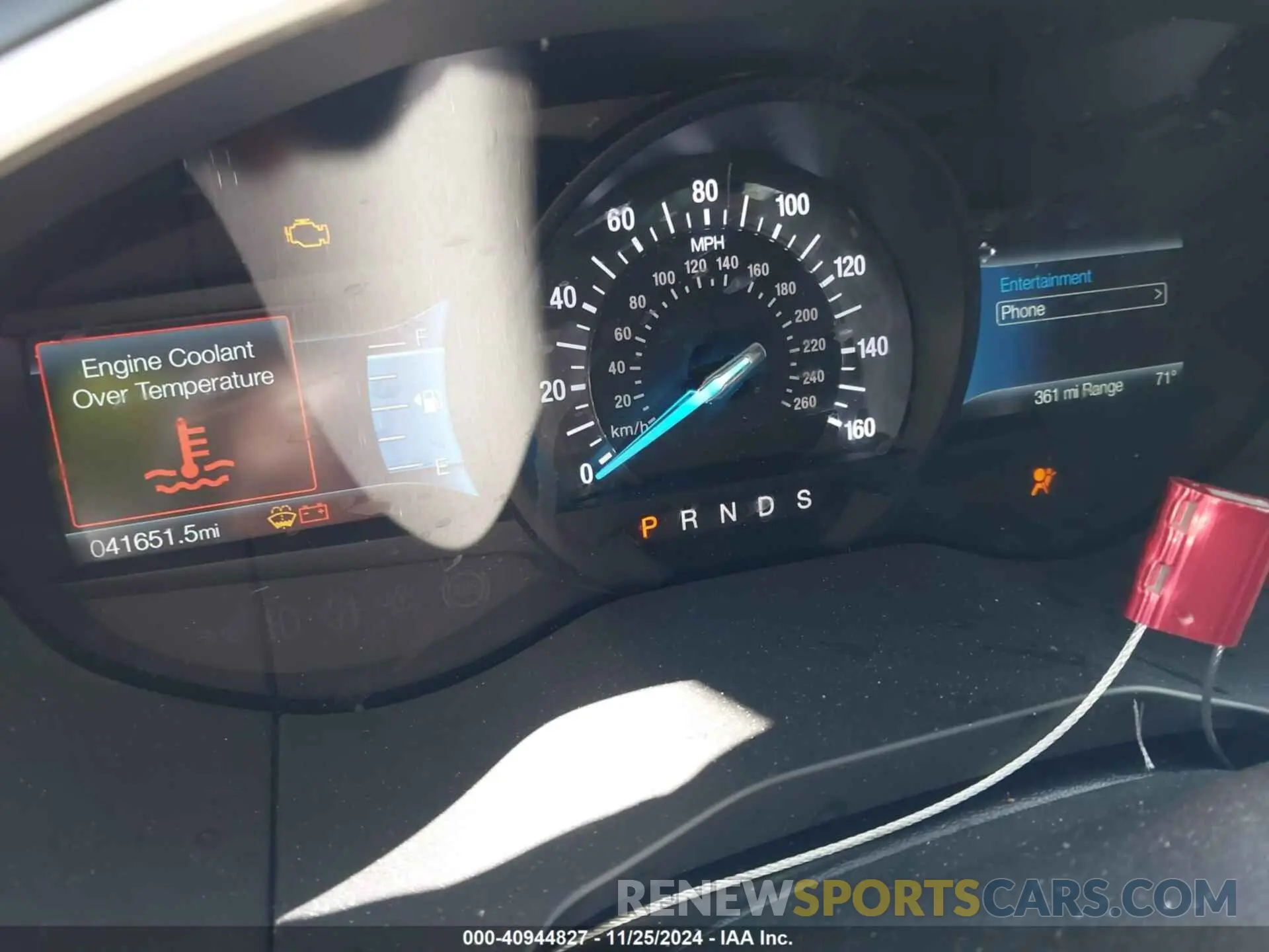 7 fotografías del automóvil dañado 2FMPK4J96MBA05670 FORD EDGE 2021