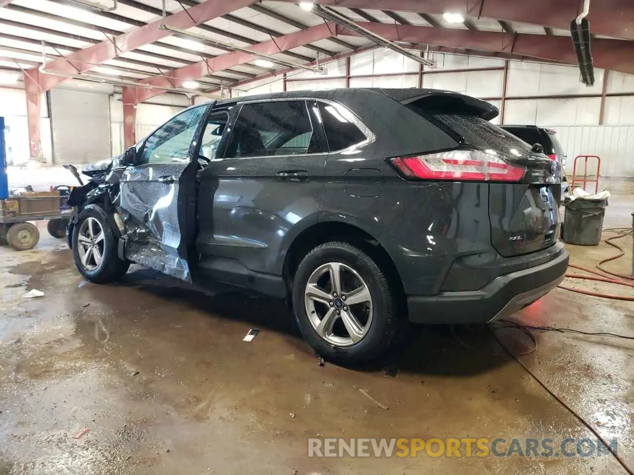 2 fotografías del automóvil dañado 2FMPK4J96MBA35378 FORD EDGE 2021