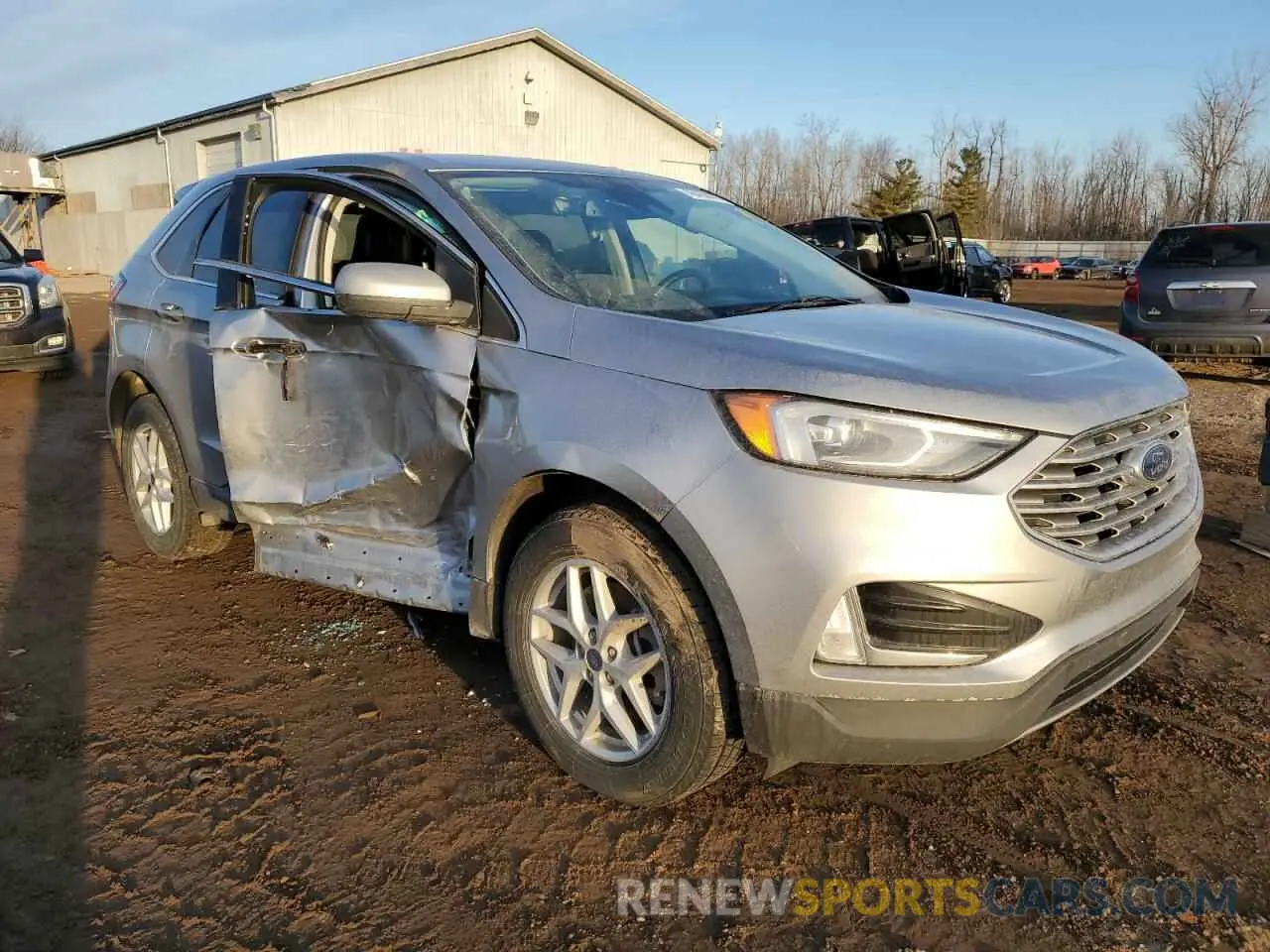 4 fotografías del automóvil dañado 2FMPK4J97MBA64761 FORD EDGE 2021