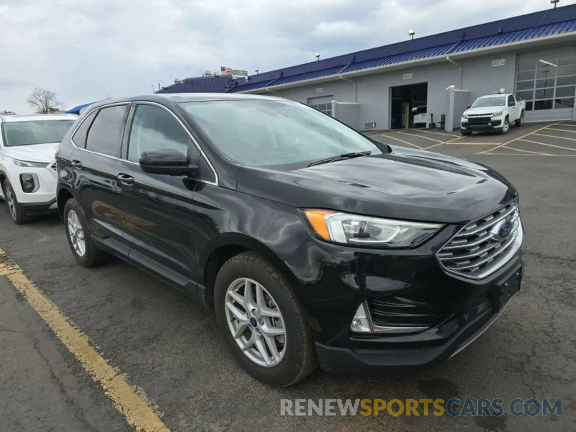 12 fotografías del automóvil dañado 2FMPK4J98MBA23488 FORD EDGE 2021