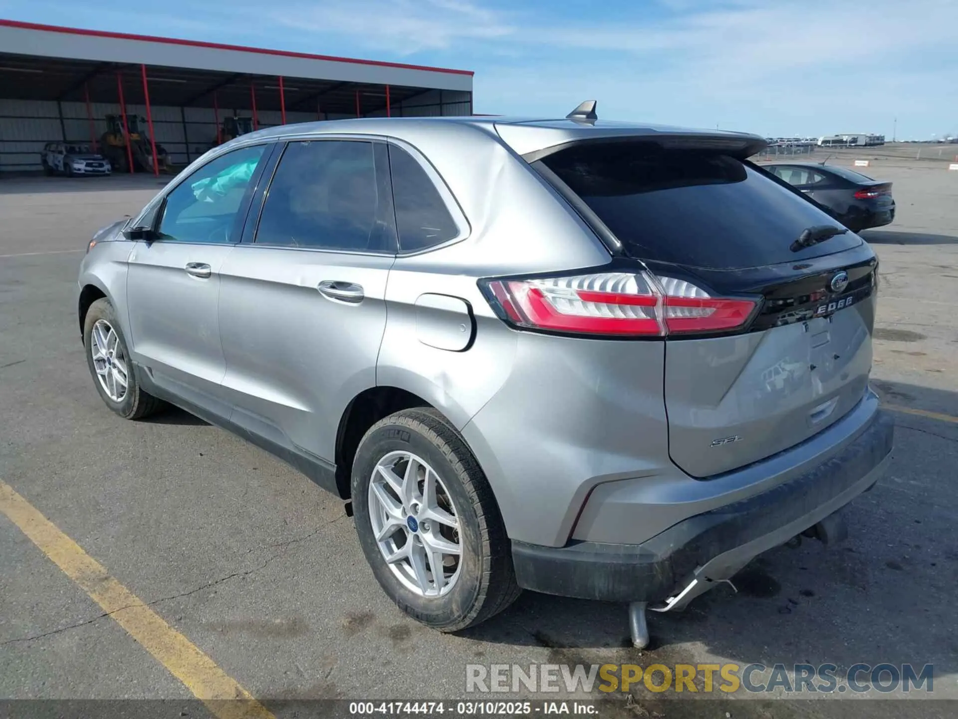 3 fotografías del automóvil dañado 2FMPK4J98MBA35592 FORD EDGE 2021