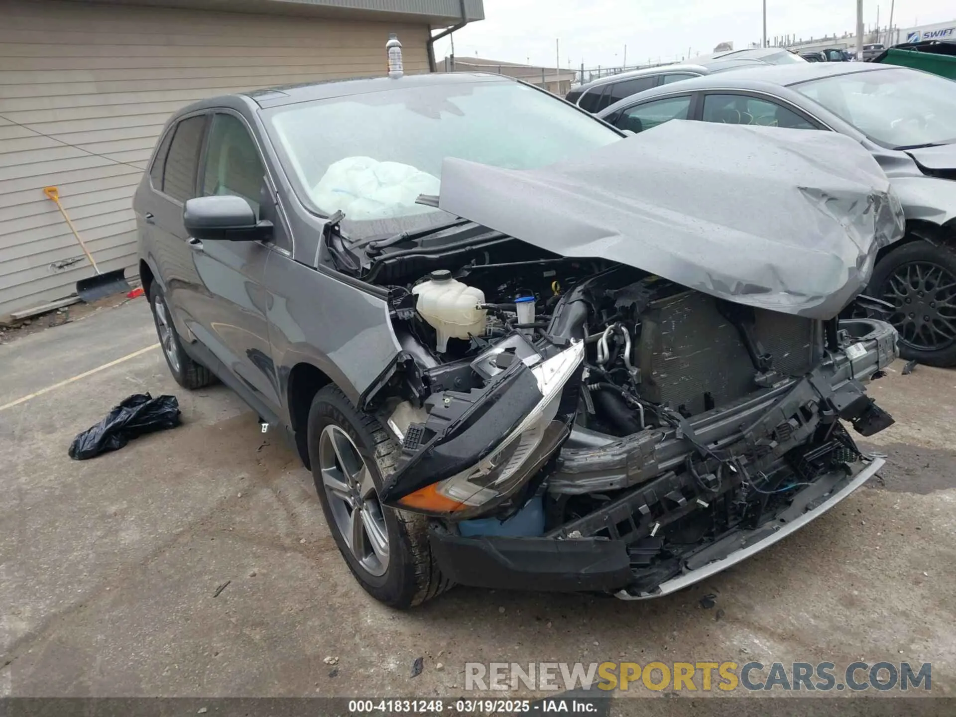 1 fotografías del automóvil dañado 2FMPK4J99MBA20468 FORD EDGE 2021