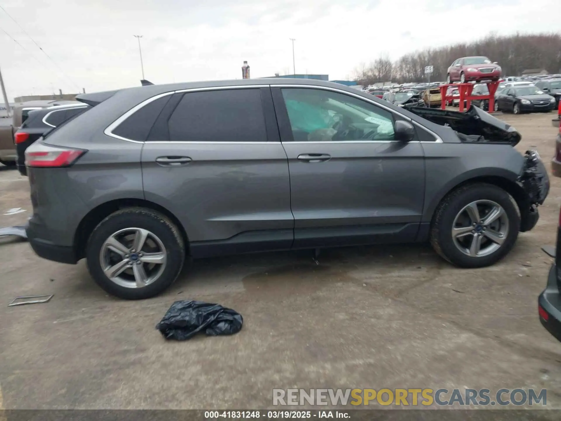 14 fotografías del automóvil dañado 2FMPK4J99MBA20468 FORD EDGE 2021