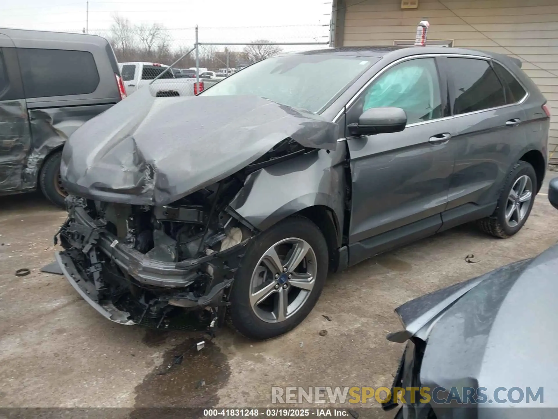 2 fotografías del automóvil dañado 2FMPK4J99MBA20468 FORD EDGE 2021