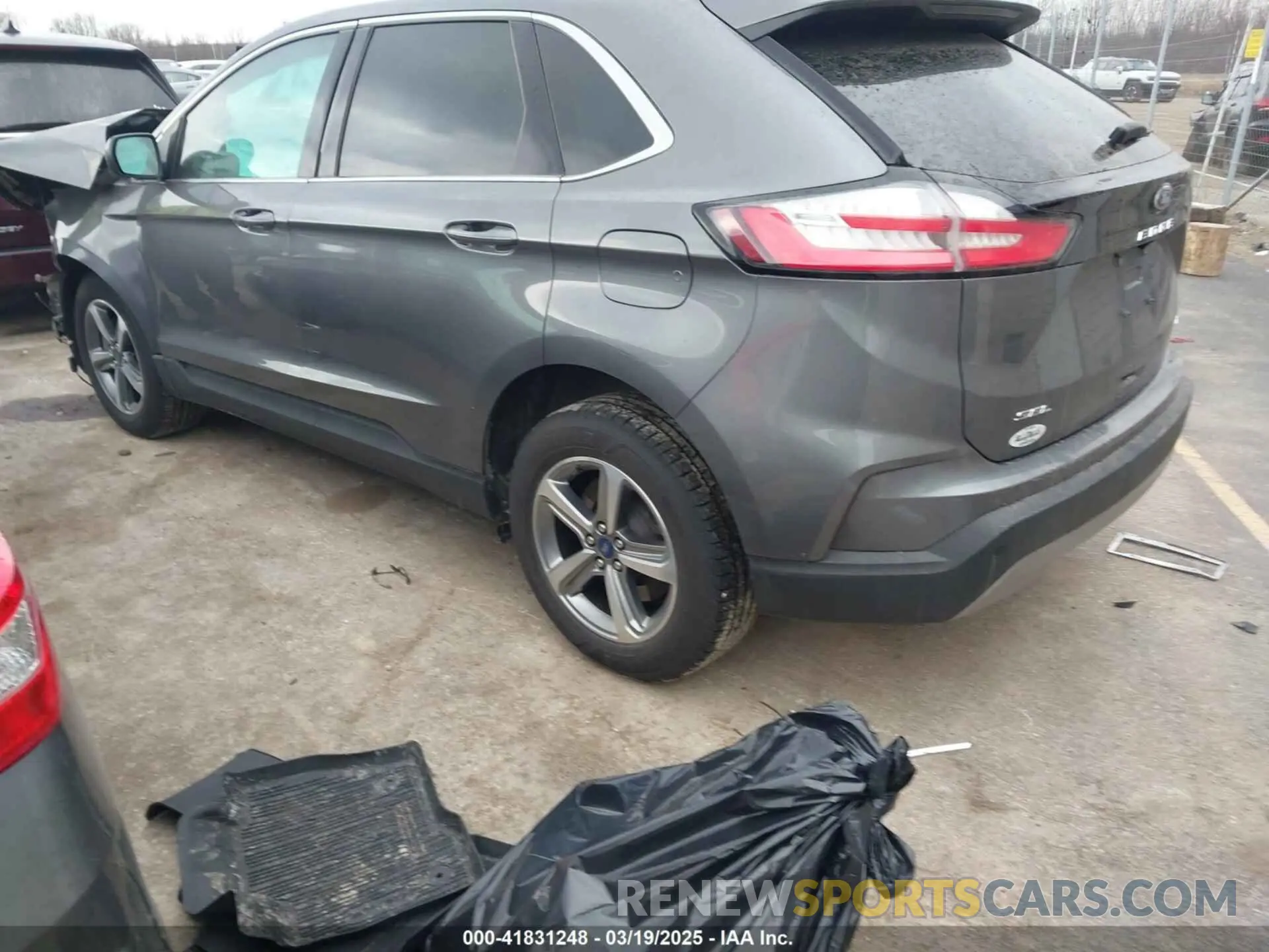 3 fotografías del automóvil dañado 2FMPK4J99MBA20468 FORD EDGE 2021