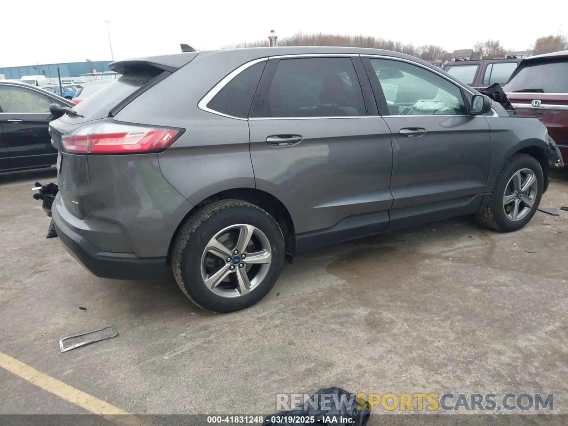 4 fotografías del automóvil dañado 2FMPK4J99MBA20468 FORD EDGE 2021