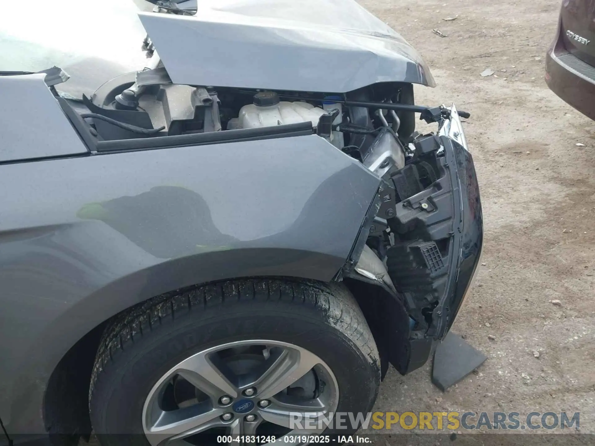 6 fotografías del automóvil dañado 2FMPK4J99MBA20468 FORD EDGE 2021