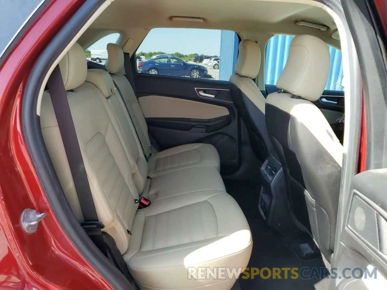 11 fotografías del automóvil dañado 2FMPK4J9XMBA16252 FORD EDGE 2021