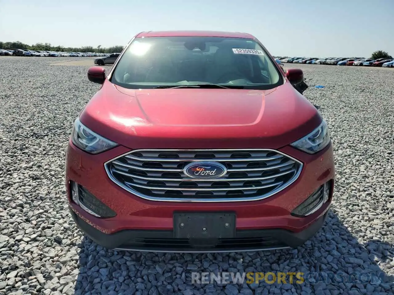 5 fotografías del automóvil dañado 2FMPK4J9XMBA16252 FORD EDGE 2021