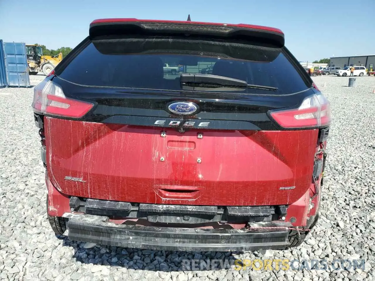 6 fotografías del automóvil dañado 2FMPK4J9XMBA16252 FORD EDGE 2021