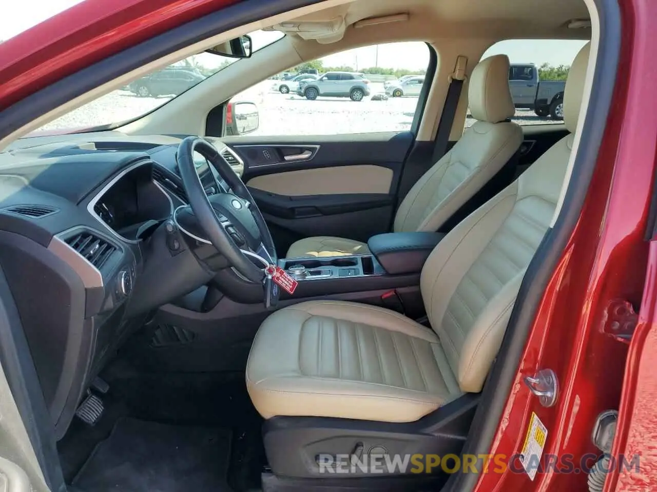 7 fotografías del automóvil dañado 2FMPK4J9XMBA16252 FORD EDGE 2021