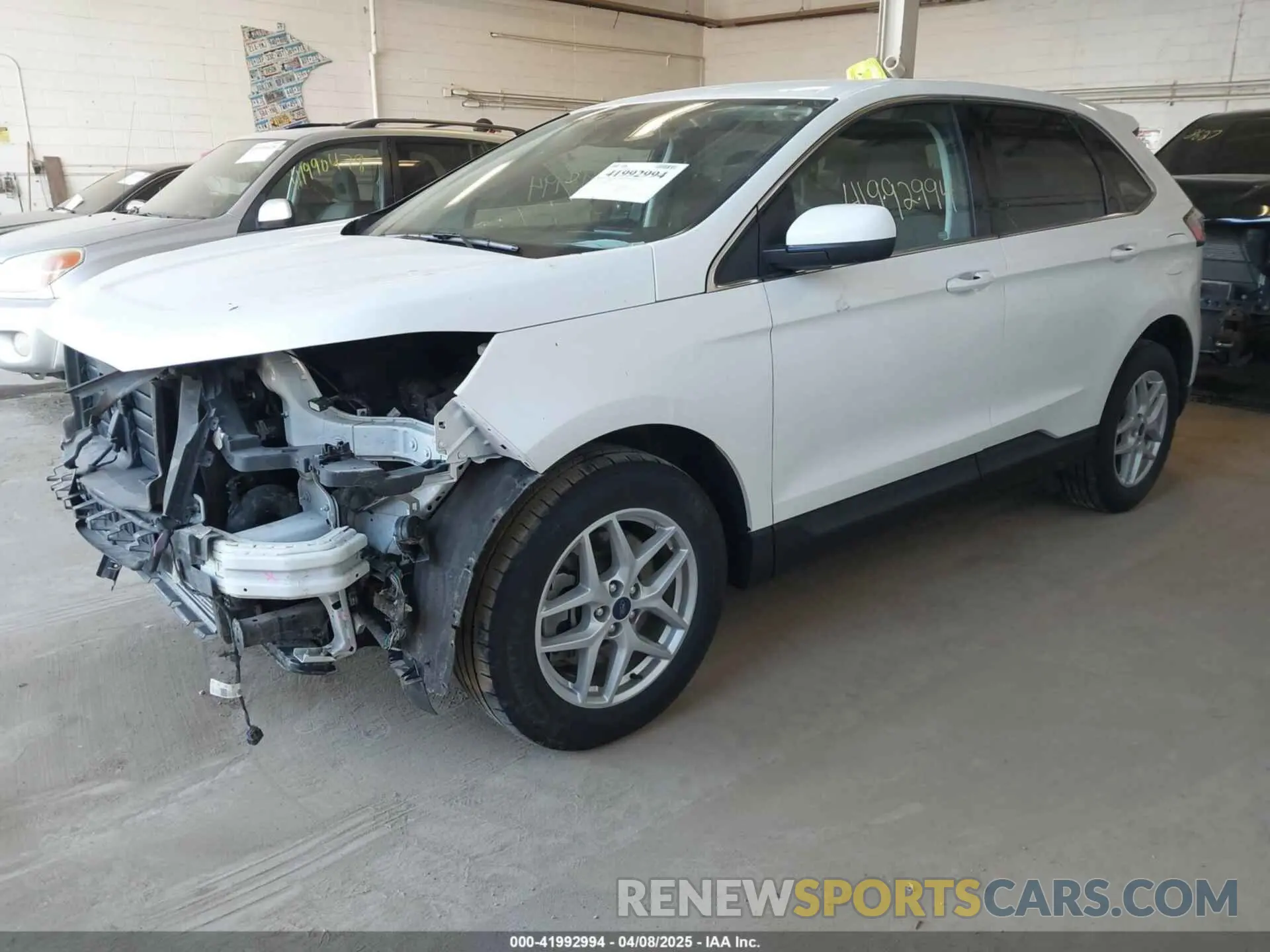 2 fotografías del automóvil dañado 2FMPK4J9XMBA38672 FORD EDGE 2021