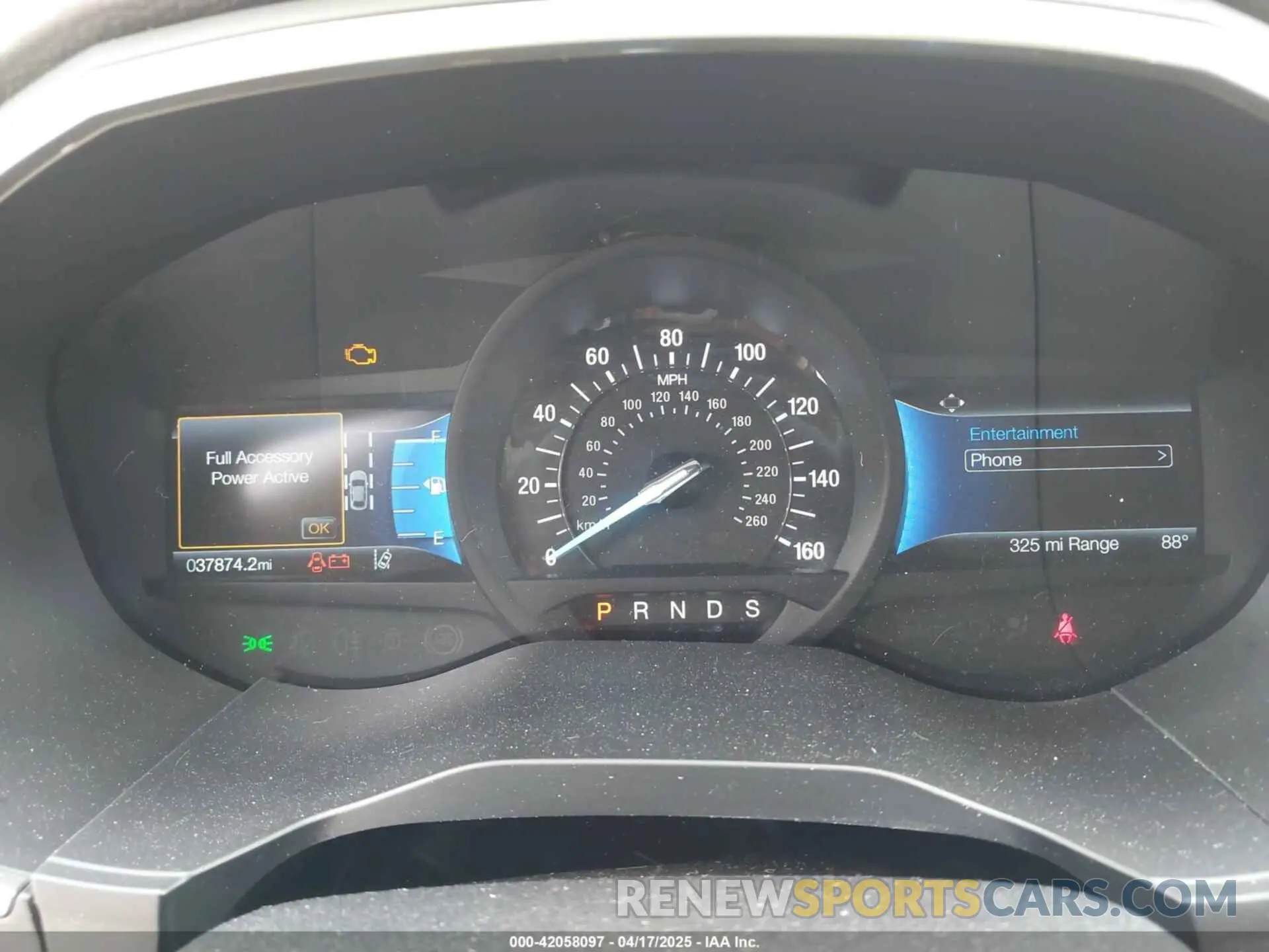 7 fotografías del automóvil dañado 2FMPK4J9XMBA44133 FORD EDGE 2021