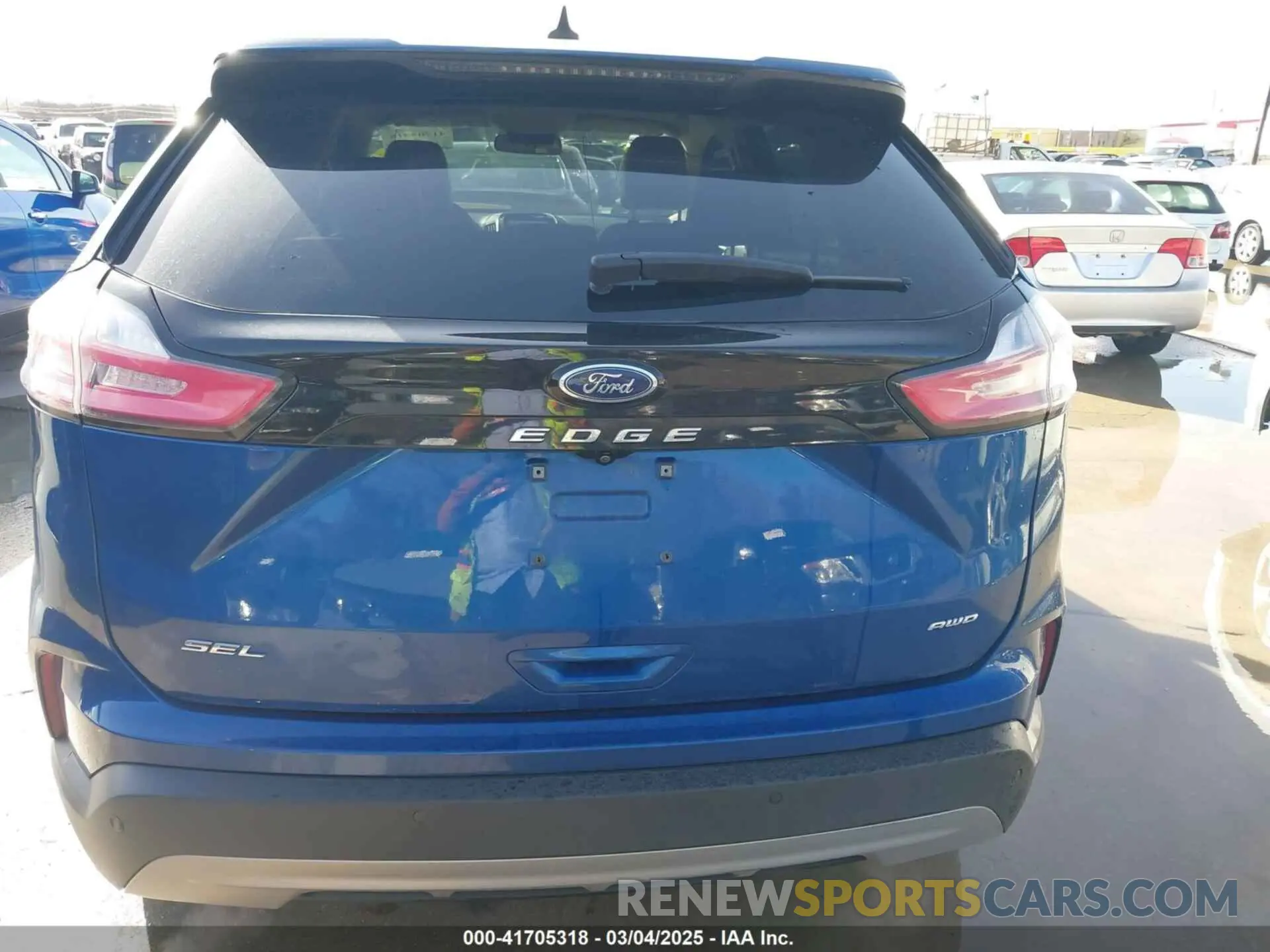 16 fotografías del automóvil dañado 2FMPK4J9XMBA54175 FORD EDGE 2021