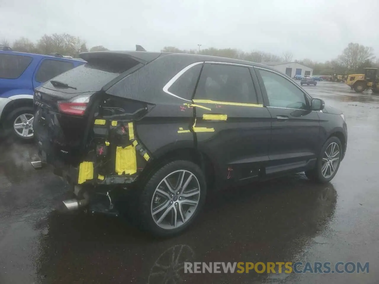 3 fotografías del automóvil dañado 2FMPK4K92MBA63628 FORD EDGE 2021