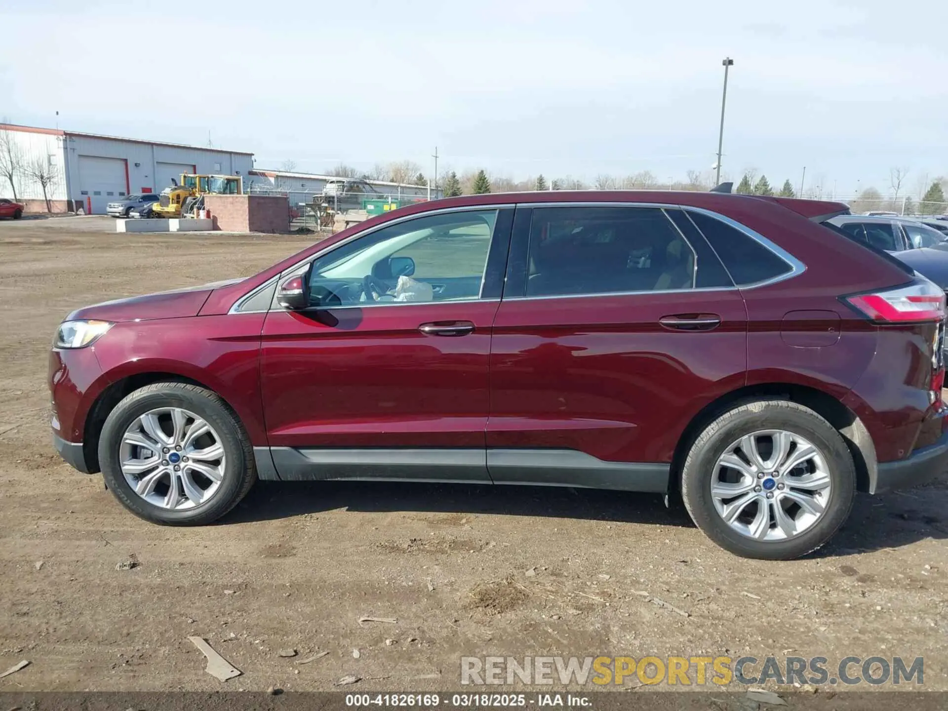 14 fotografías del automóvil dañado 2FMPK4K93MBA44120 FORD EDGE 2021