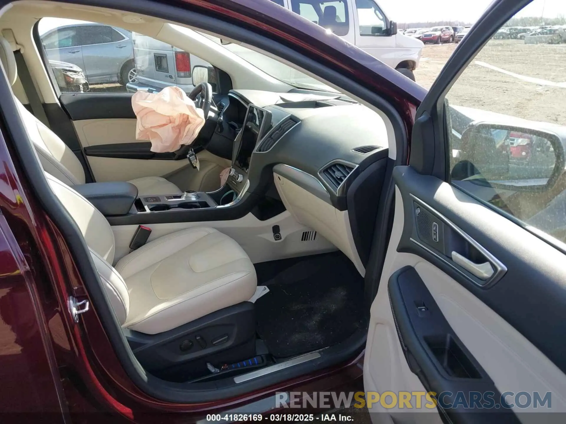 5 fotografías del automóvil dañado 2FMPK4K93MBA44120 FORD EDGE 2021