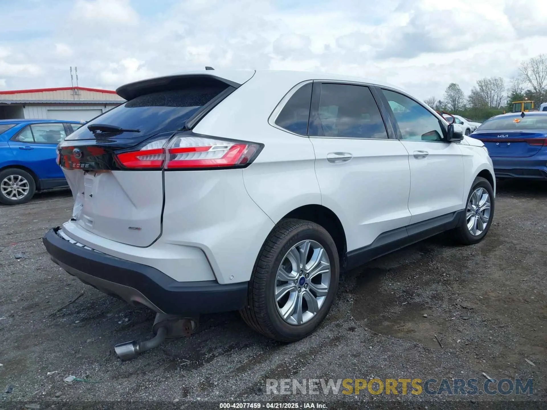 4 fotografías del automóvil dañado 2FMPK4K95MBA13998 FORD EDGE 2021