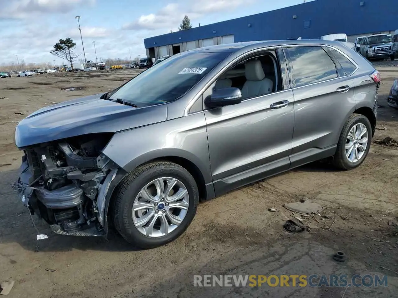 1 fotografías del automóvil dañado 2FMPK4K97MBA40832 FORD EDGE 2021