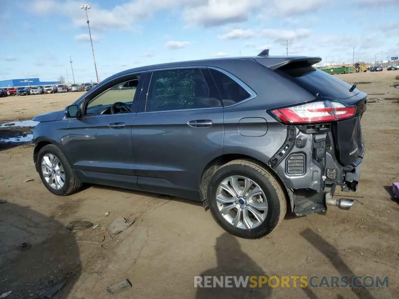 2 fotografías del automóvil dañado 2FMPK4K97MBA40832 FORD EDGE 2021
