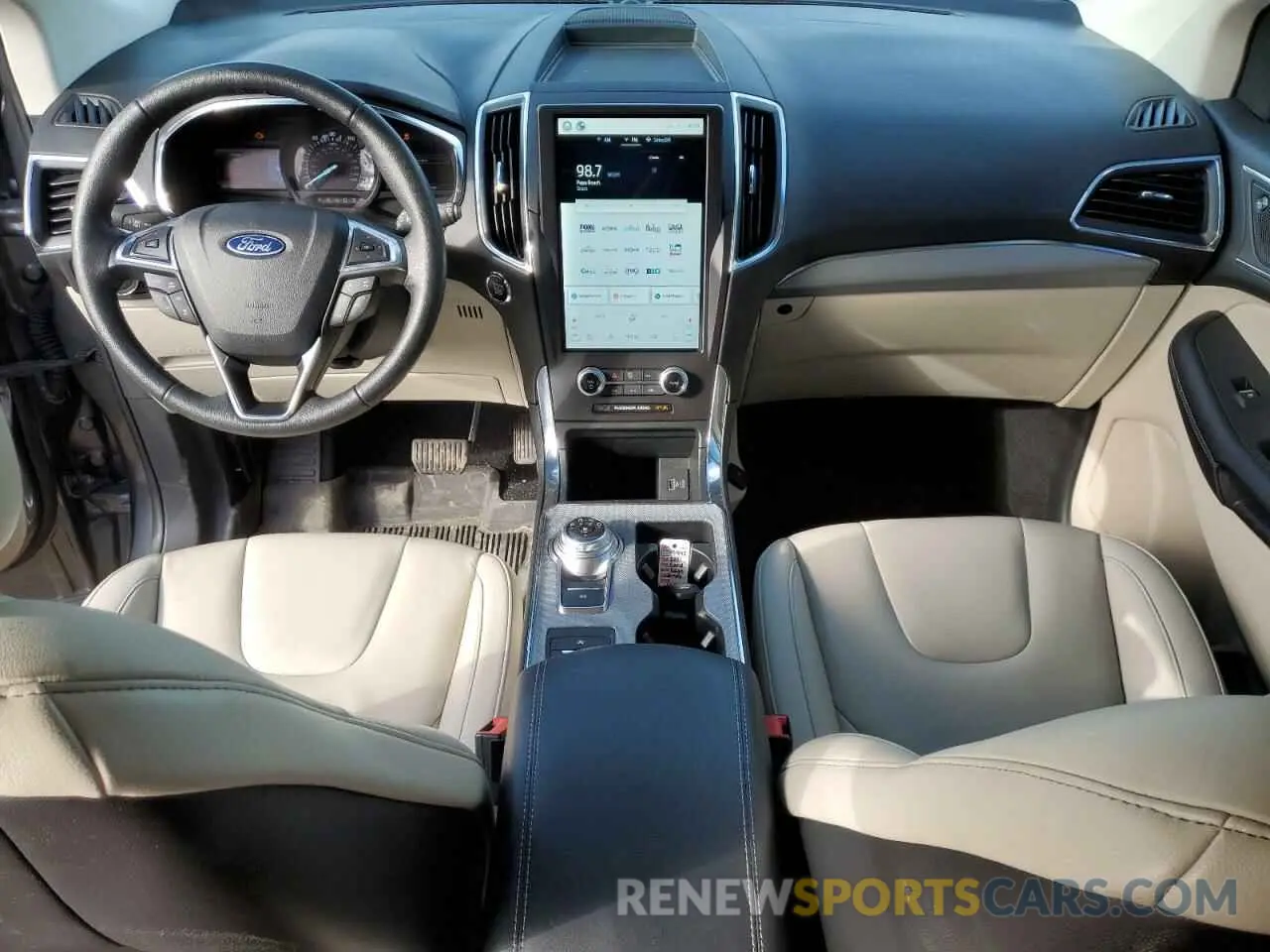 8 fotografías del automóvil dañado 2FMPK4K97MBA40832 FORD EDGE 2021