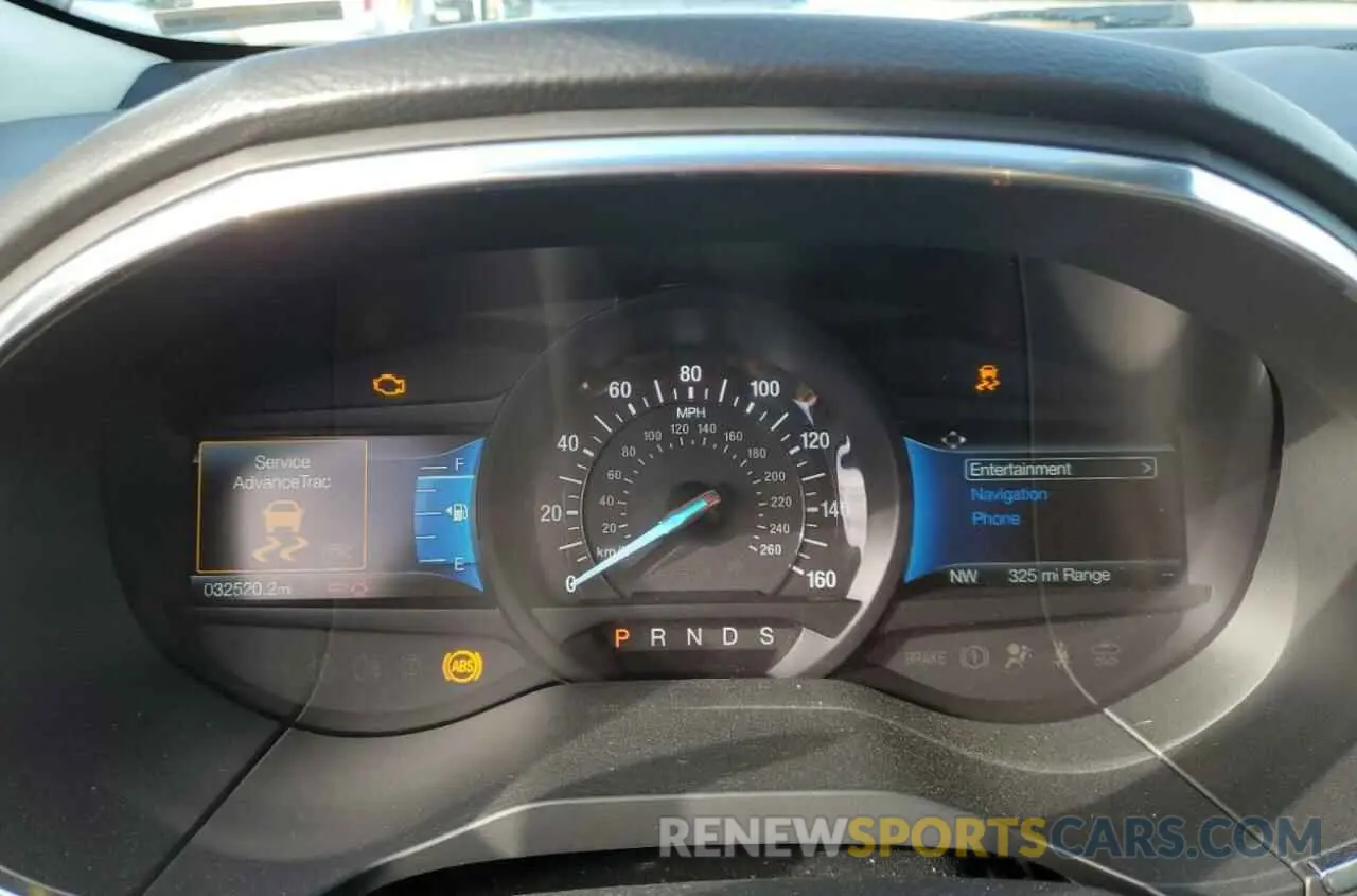 9 fotografías del automóvil dañado 2FMPK4K97MBA40832 FORD EDGE 2021