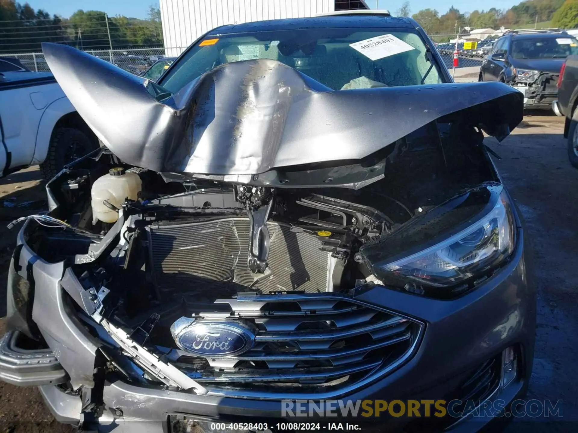 13 fotografías del automóvil dañado 2FMPK4K99MBA13311 FORD EDGE 2021